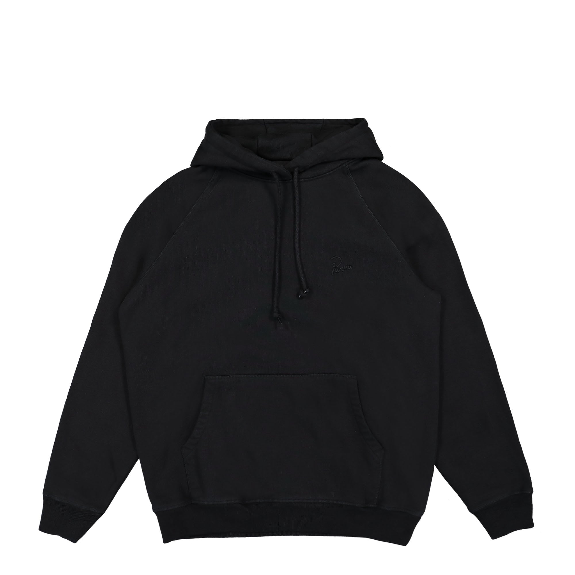 Parra® Script Logo Hooded Sweatshirt black - TiArUVFy