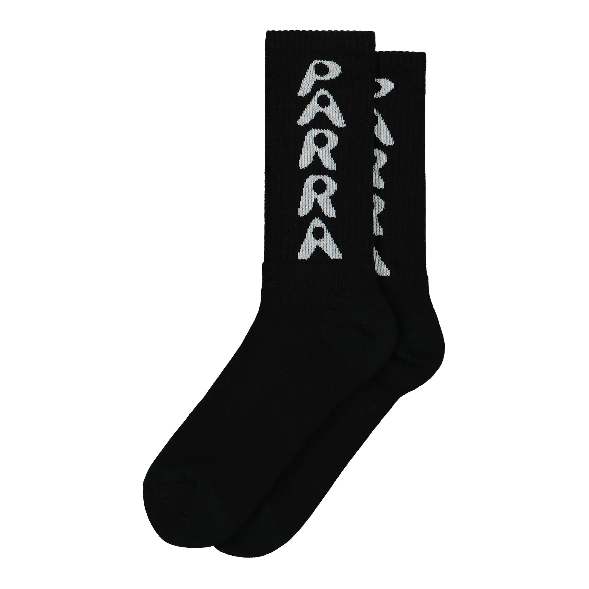 Parra® Hole Logo Crew Socks black - uJi3Rb8w