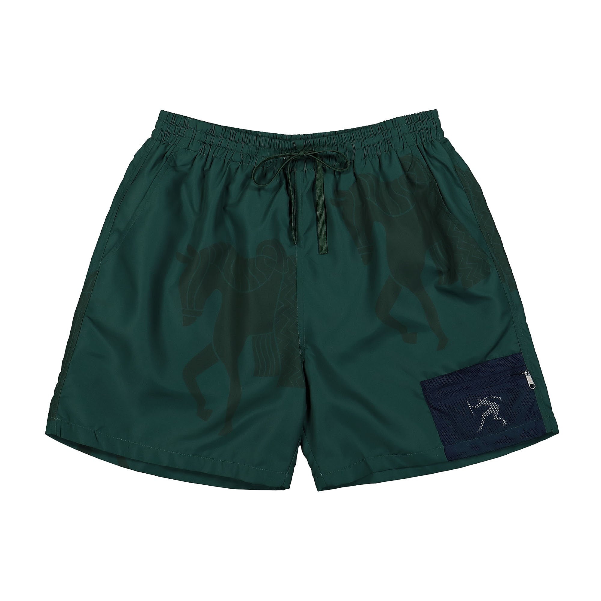 Parra® Short Horse Shorts green - BdrdNzAe