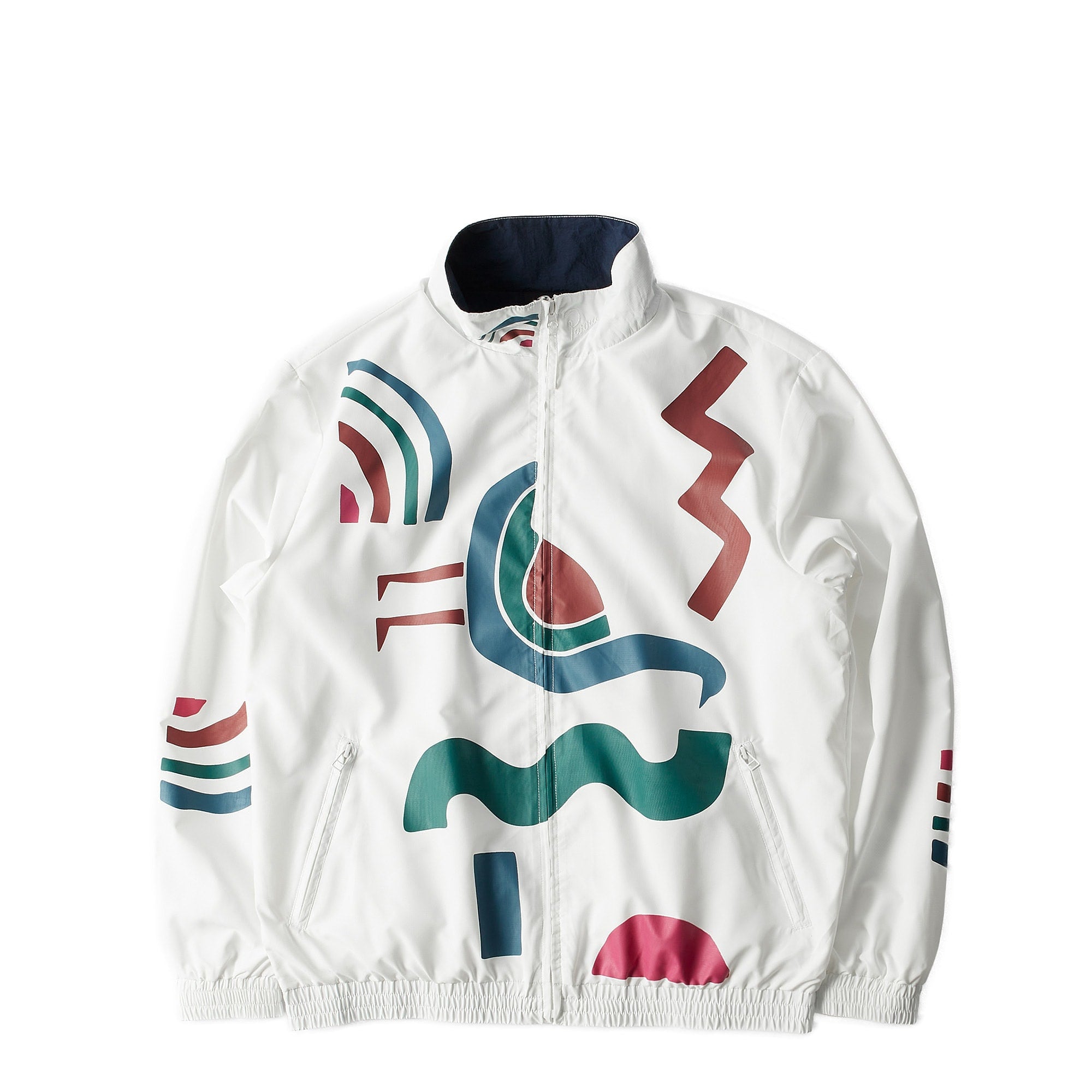 Parra® Tennis Maybe? Track Jacket white - cfjYZcqG