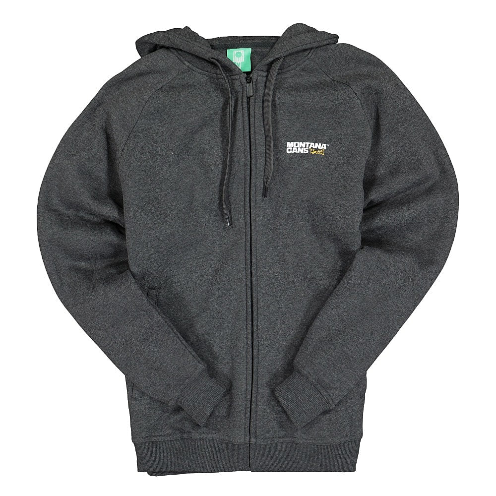 Montana® Logo Zip Hoody gray - D8EmLikp