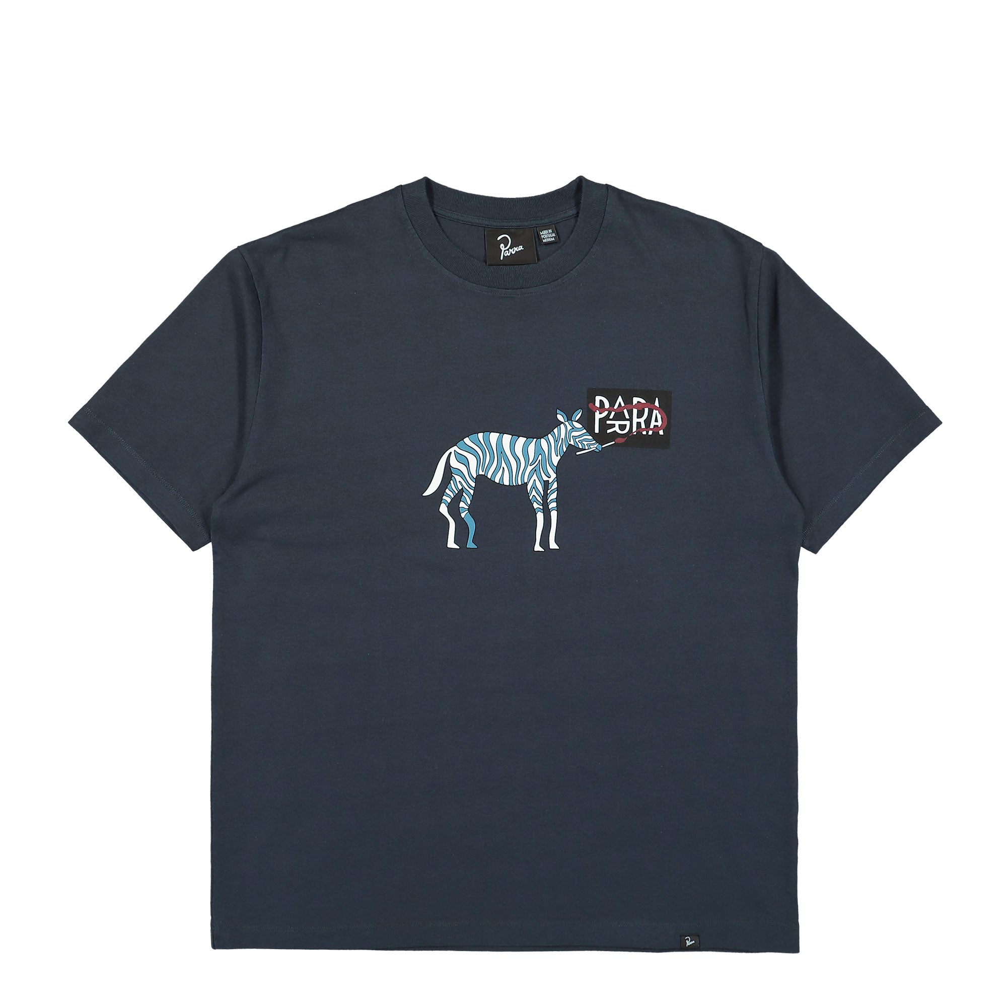 Parra® No Parra Ever T-Shirt blue - 6XJXko9i