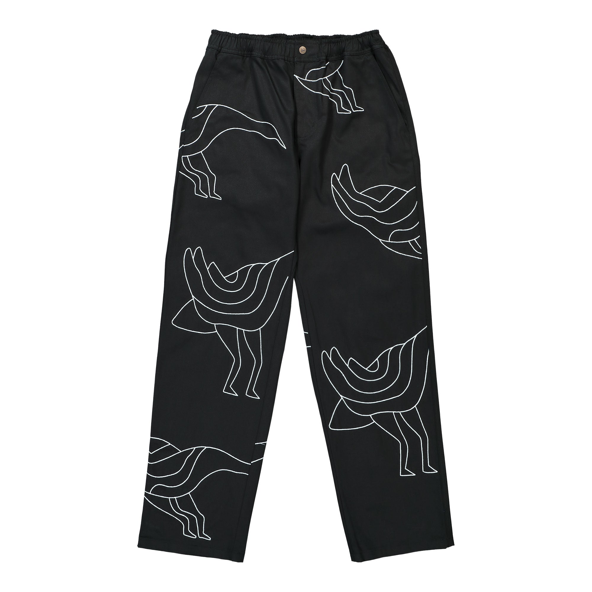 Parra® Stitched Up Duck Pants black - uGcegQsD