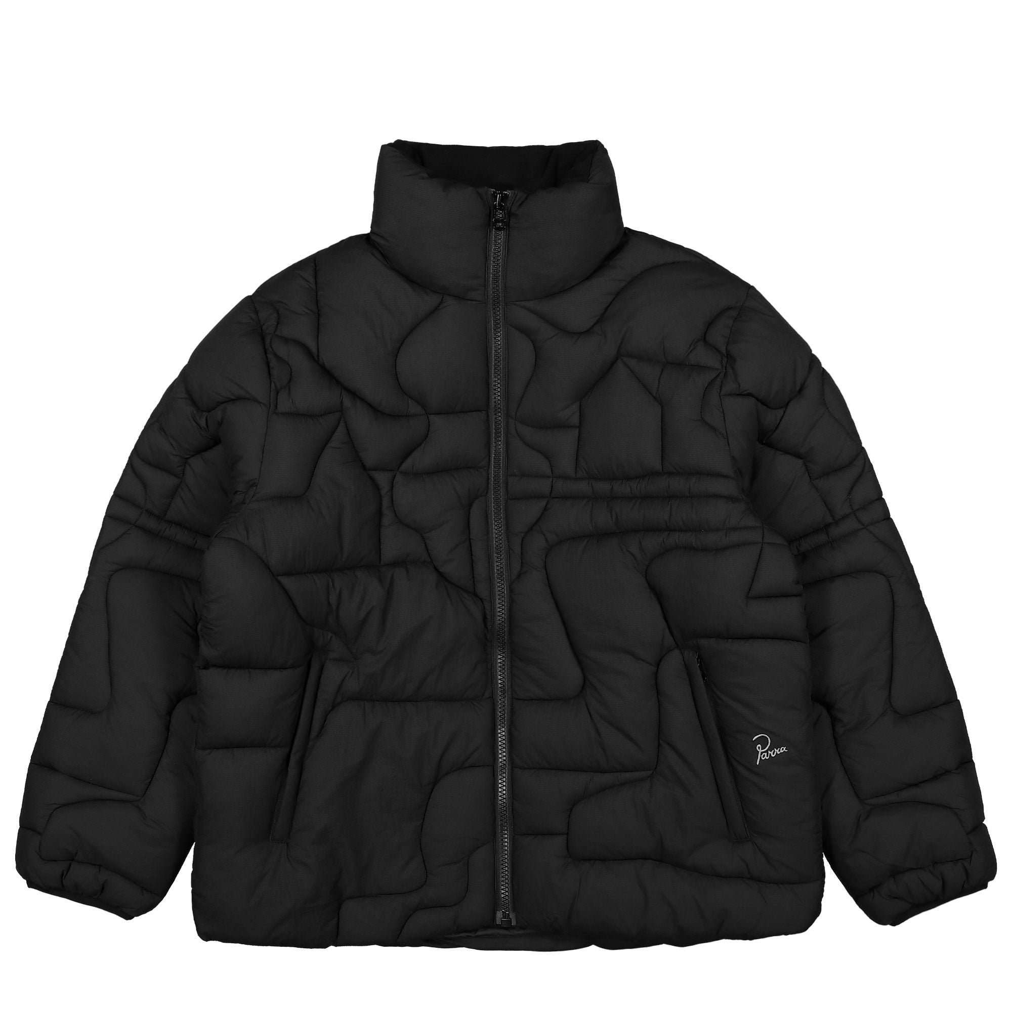 Parra® Boring Village Puffer Jacket black - G9RnzKLE