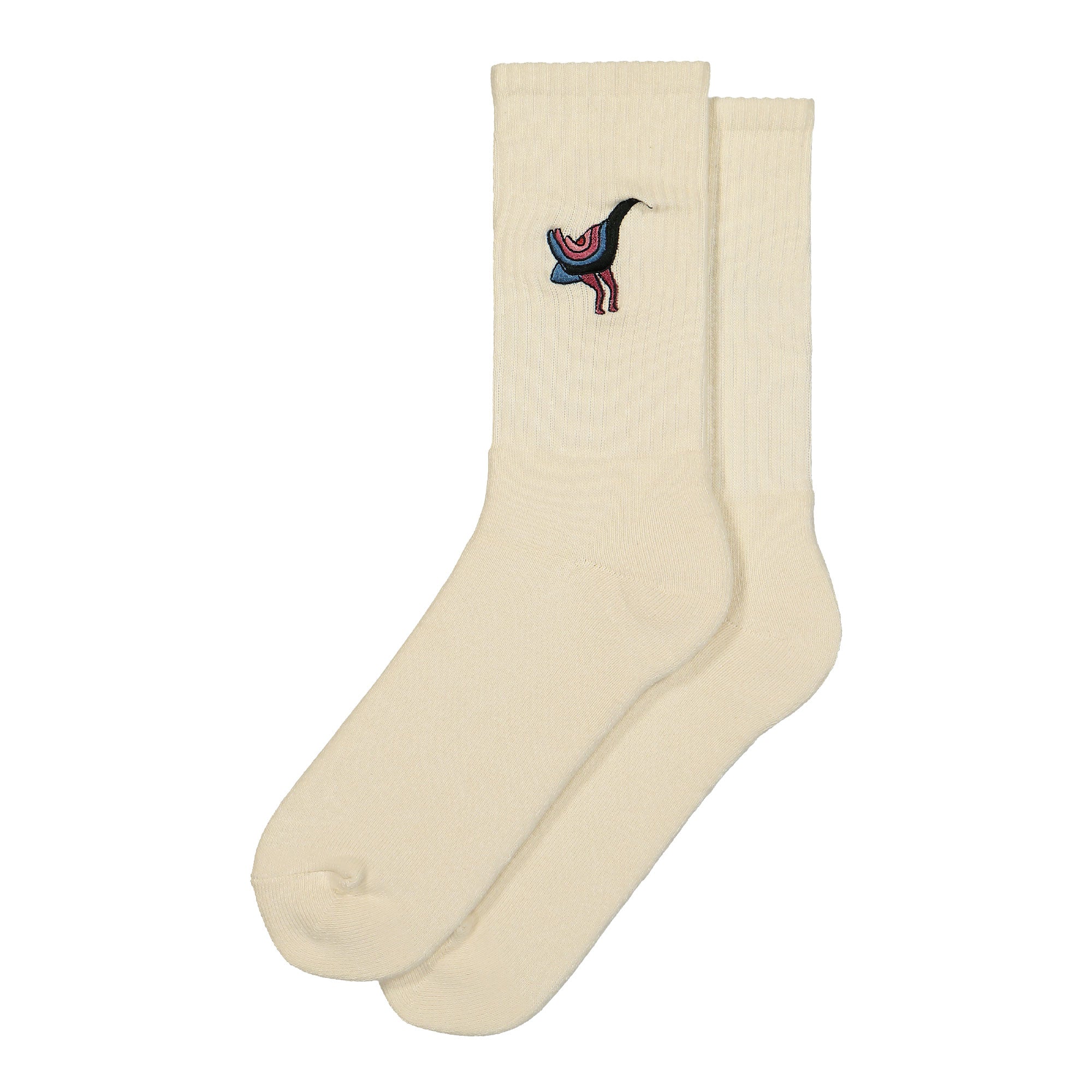 Parra® Angry Duck Crew Socks beige - klDqmUyb