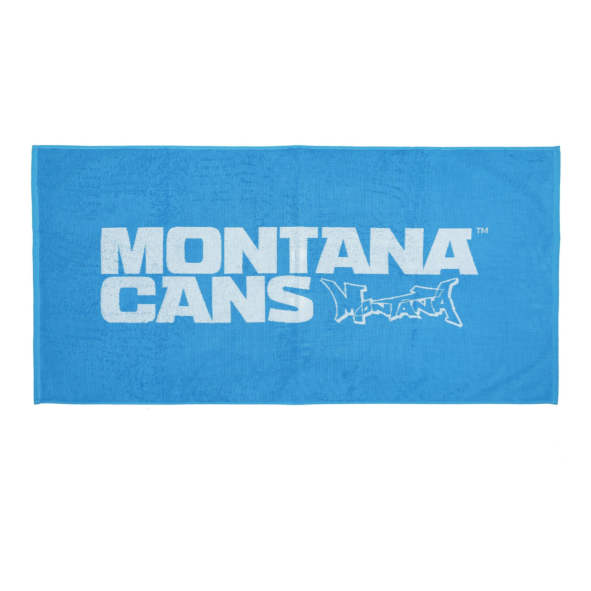 Montana® Beach Towel Typo + Logo blue - ilNHyCML