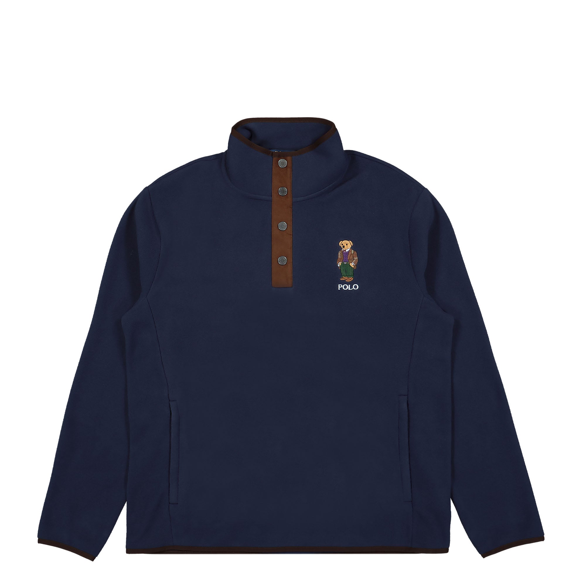 Polo Ralph Lauren® Long Sleeve Polo Bear Fleece Sweatshirt blue - k5jETLeB