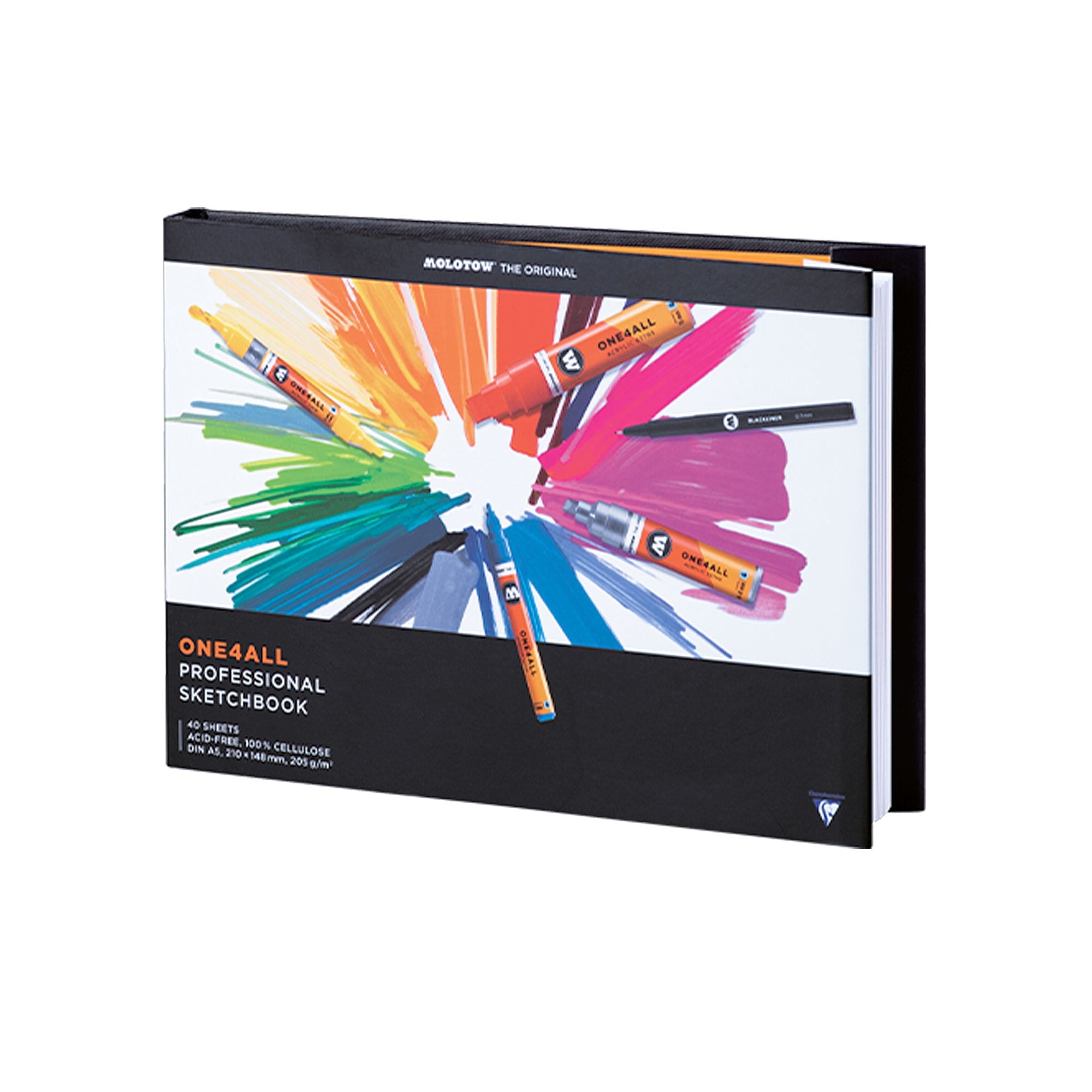 Molotow® one4all professional sketchbook a5 landscape multicolored - T6f099ci