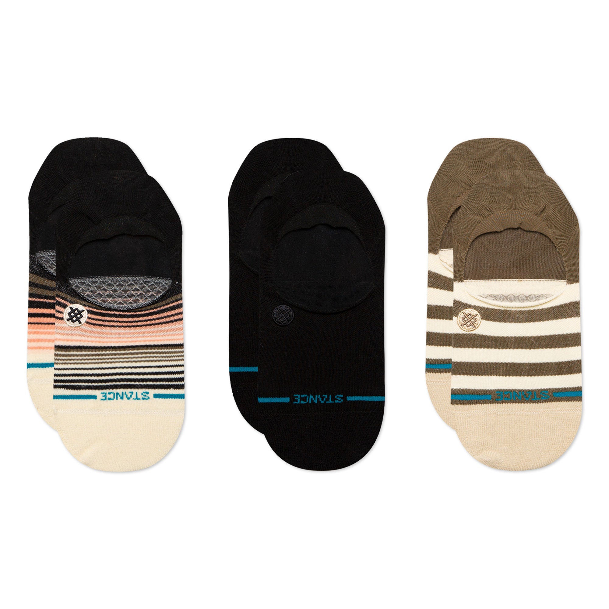 Stance® Wmns Starter 3 Pack Socks black / multicolored - E9nVrNZR