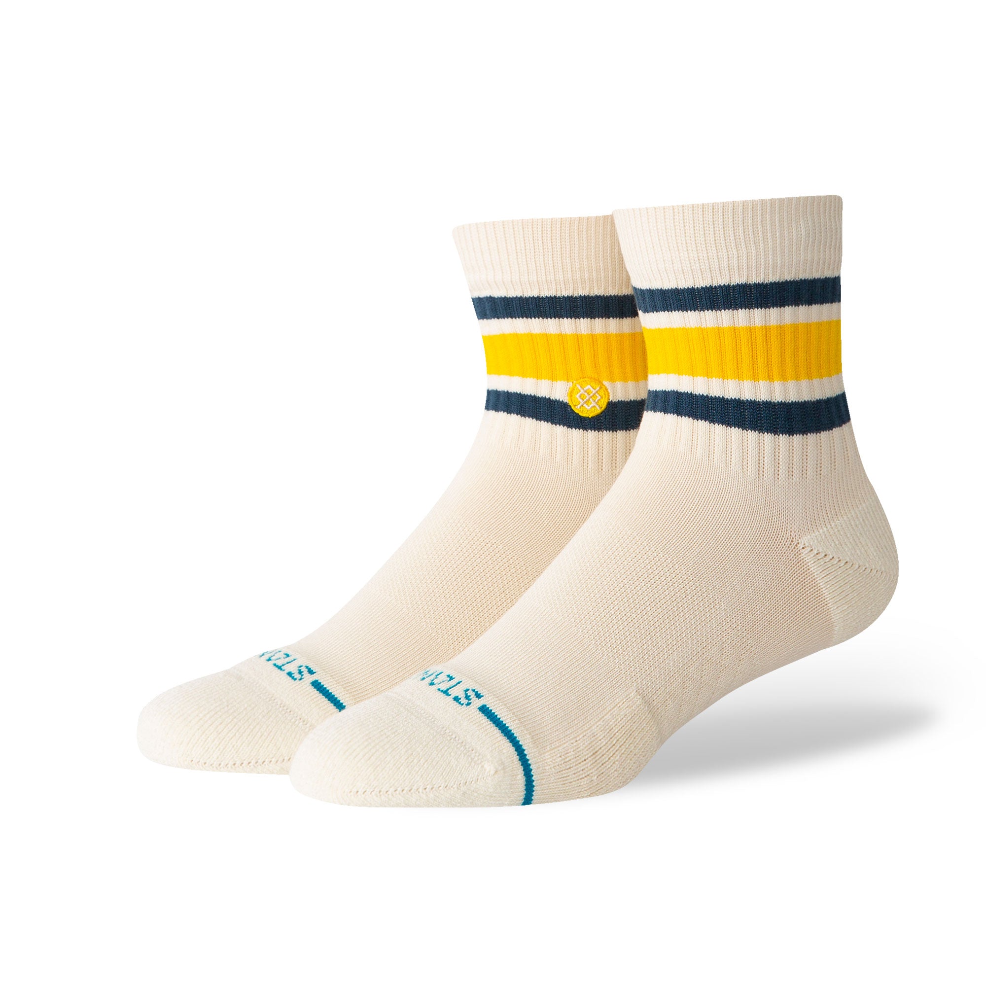 Stance® Boyd QTR Socks beige - s6fcpVG4