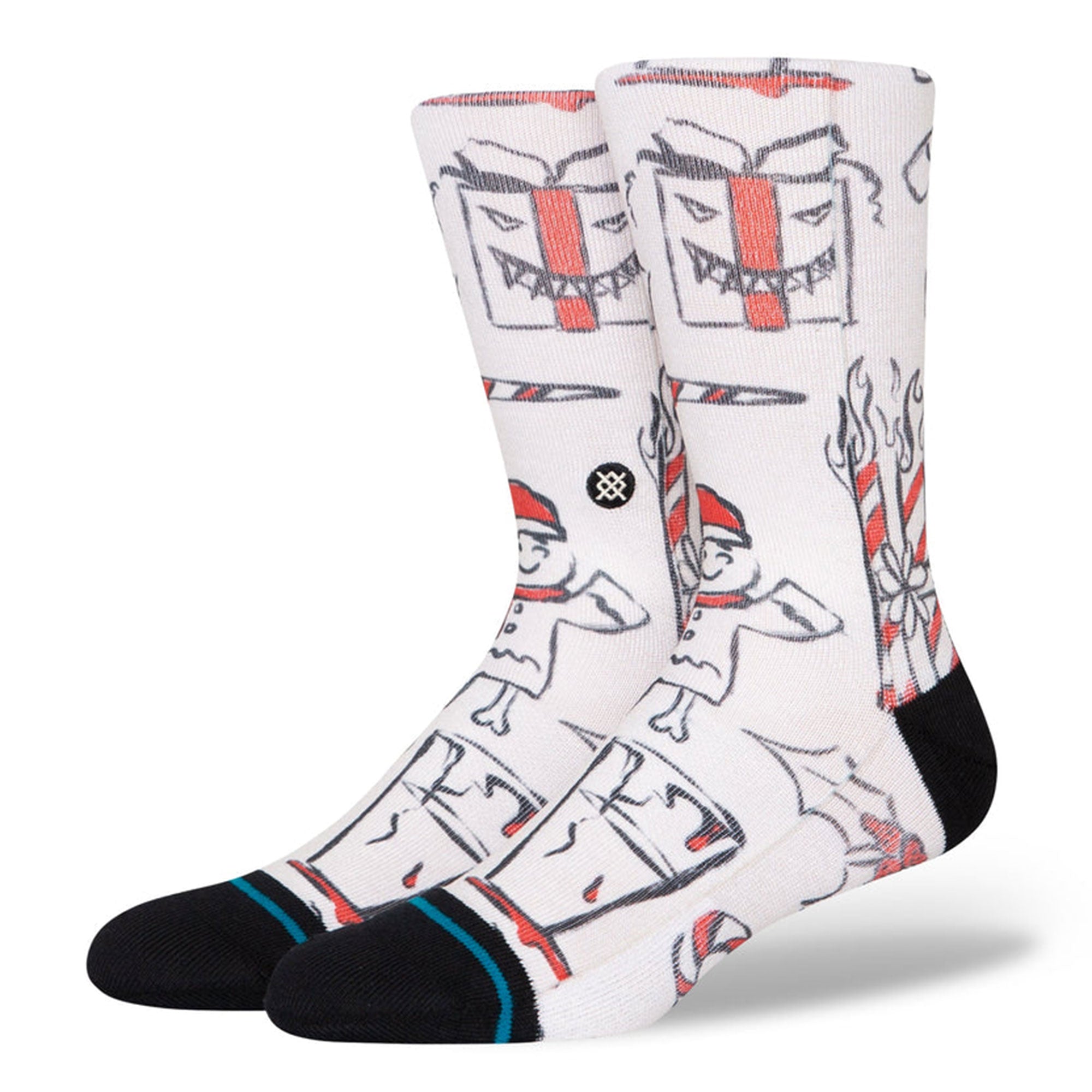 Stance® Angry Holidayz Socks white - 9ZDmEDgR