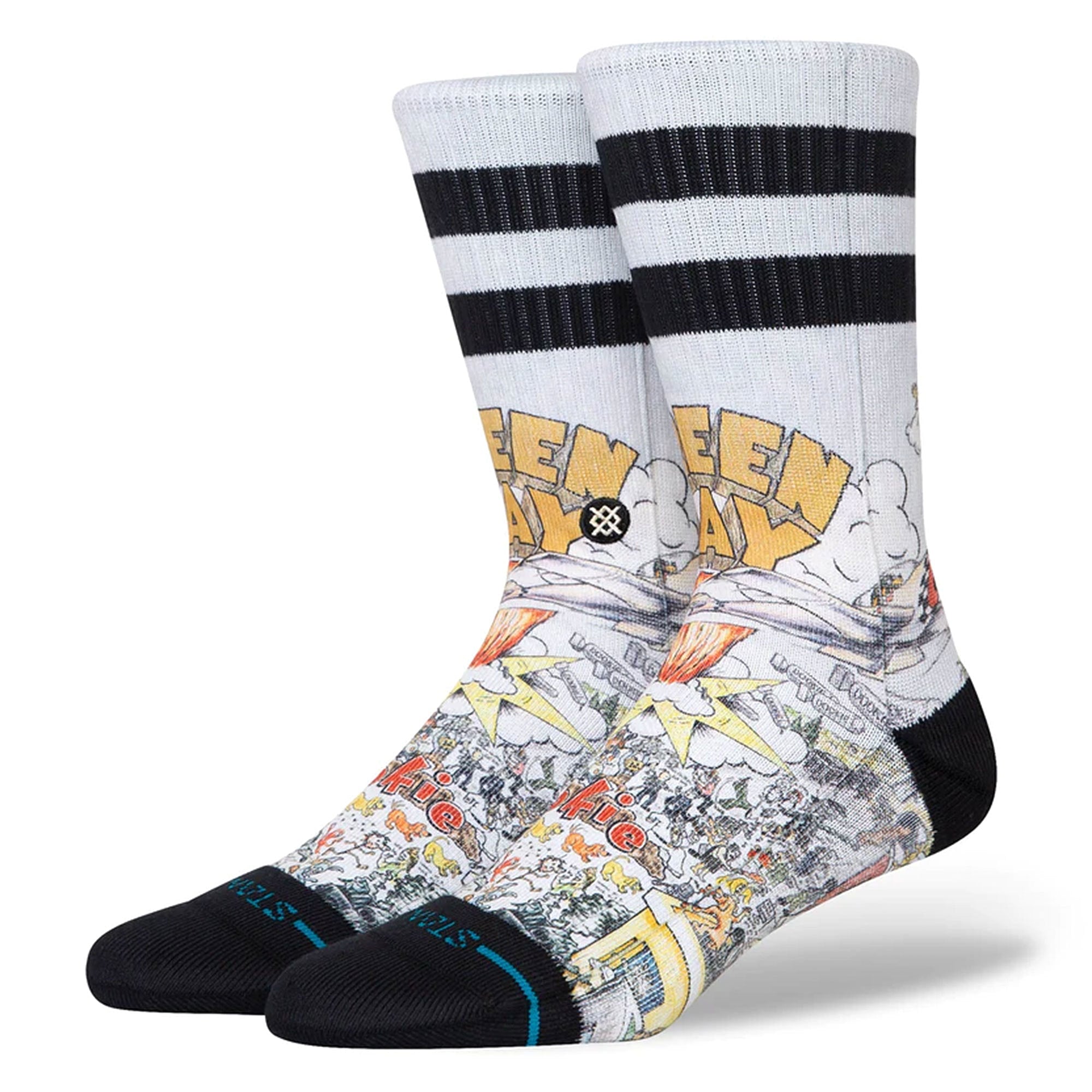 Stance® Basket Case Crew Socks multicolored - osijmMsU