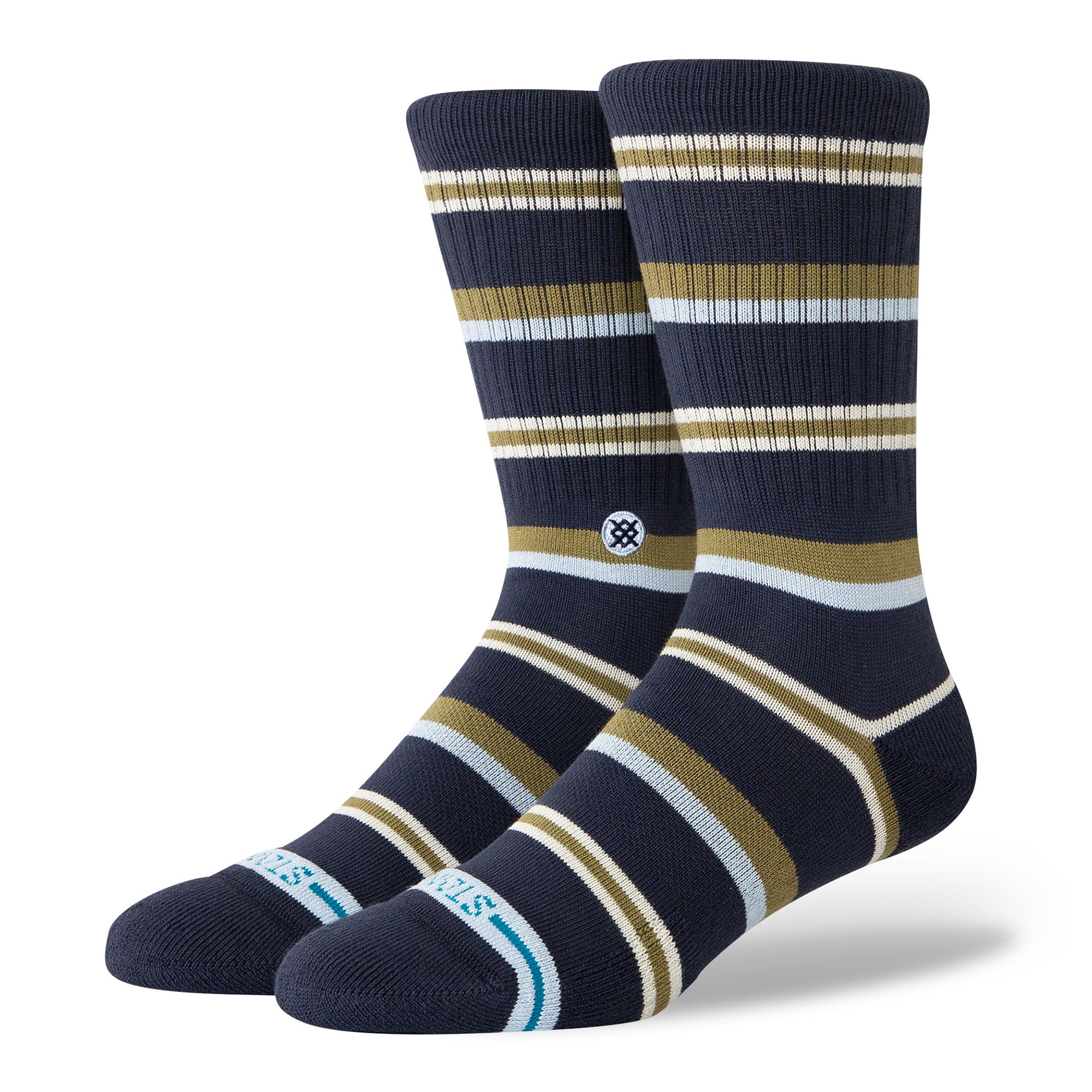 Stance® Hudson Crew Socks blue / multicolored - JLJGqE1u