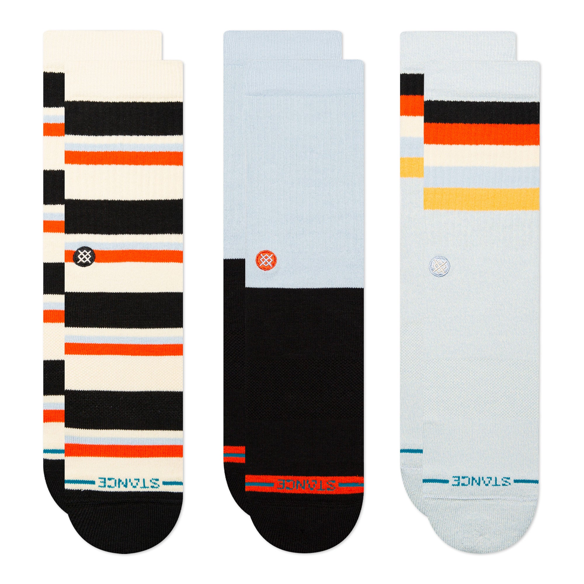 Stance® Weekly Grind Crew 3 Pack Socks multicolored - xBxQZbLv