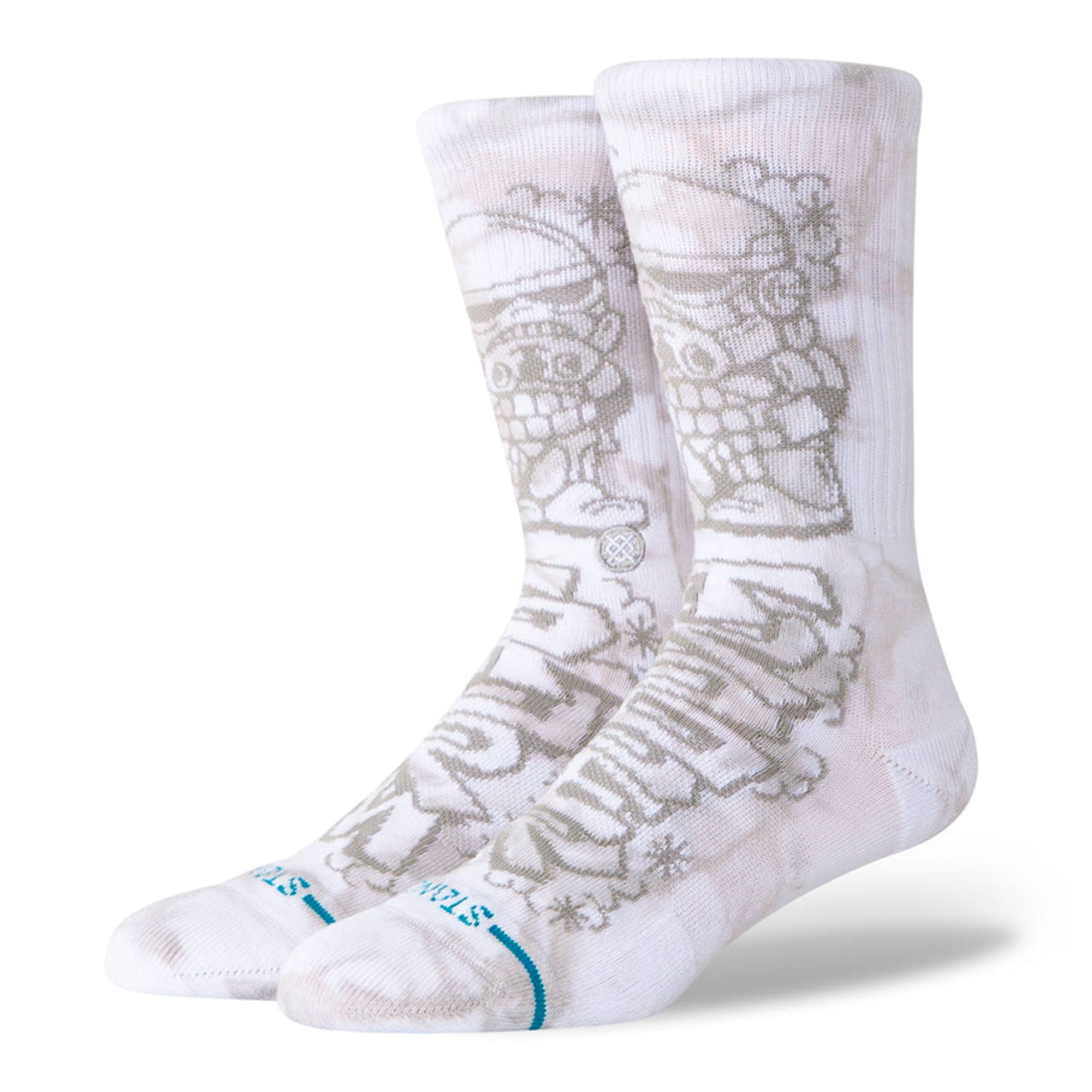 Stance® DJ Trooper Crew Socks white - oQoCetvm