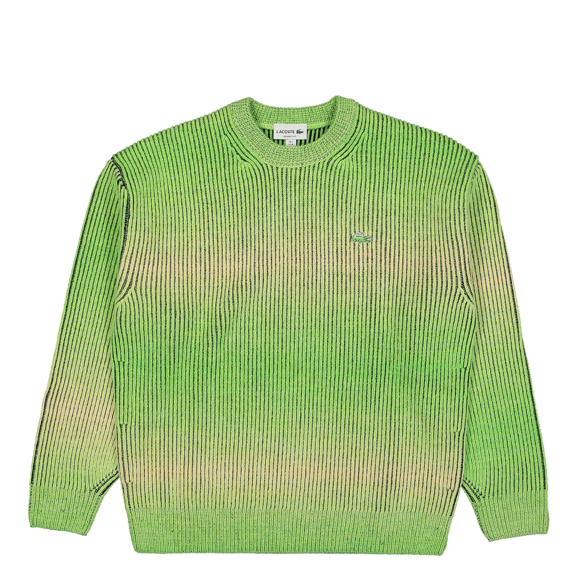 Lacoste® Striped Knitsweater green - yoBRMK0x