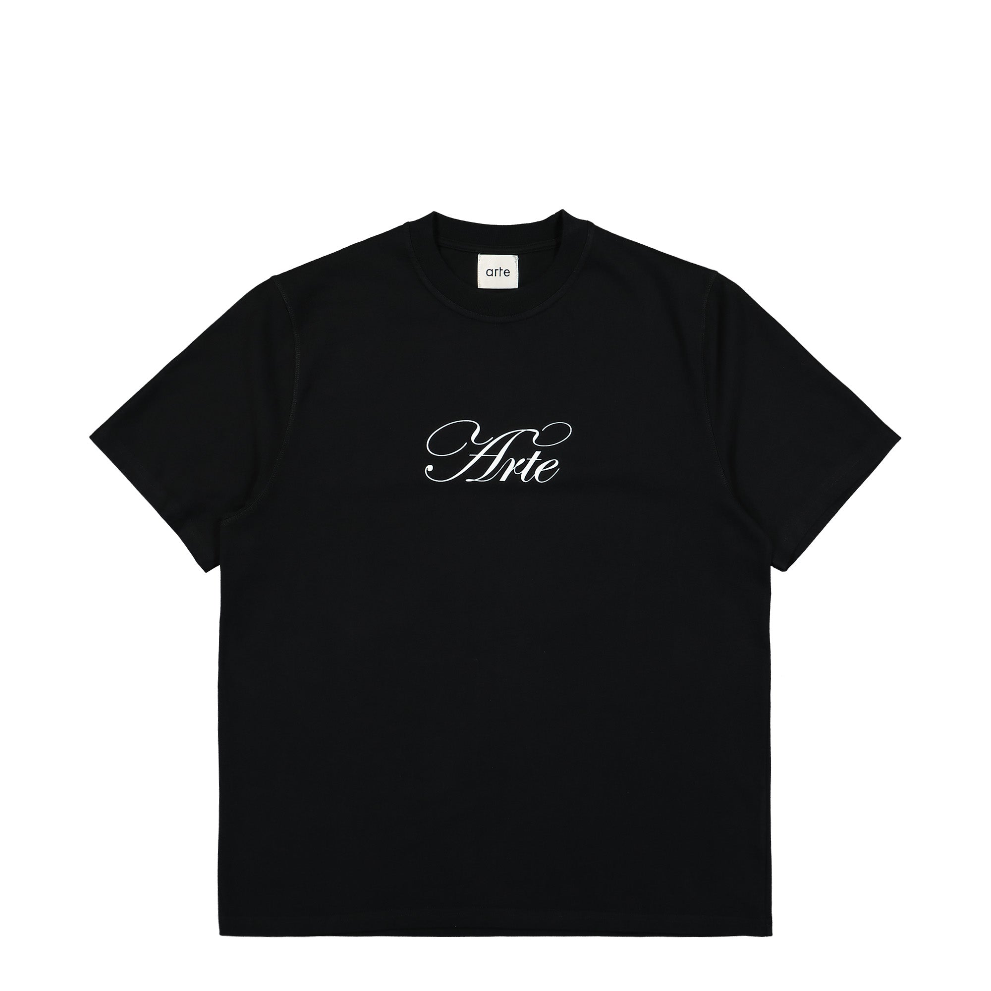 Arte Antwerp® Script Logo T-Shirt black - lgUhyHFO