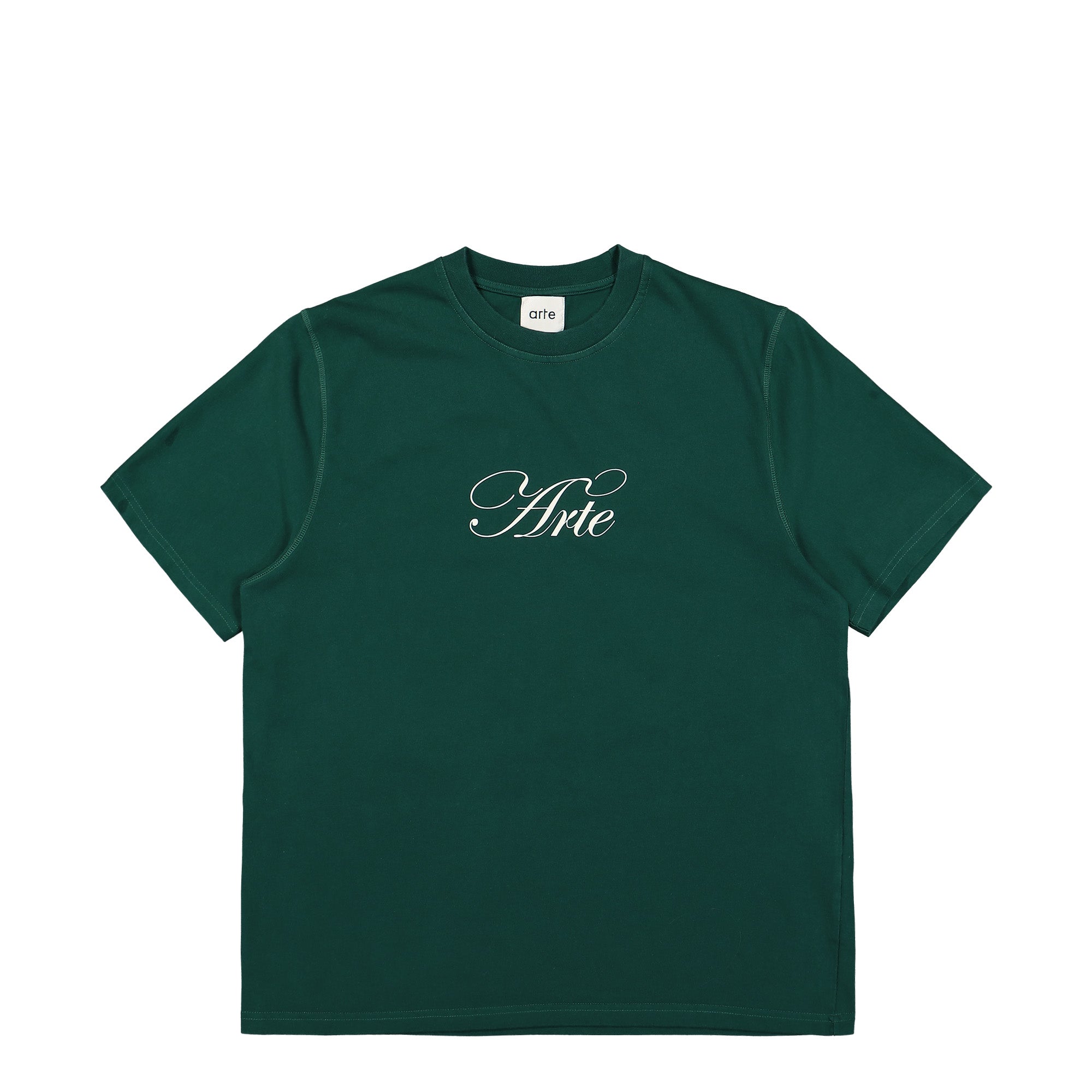 Arte Antwerp® Script Logo T-Shirt green - 4aoTvoh3