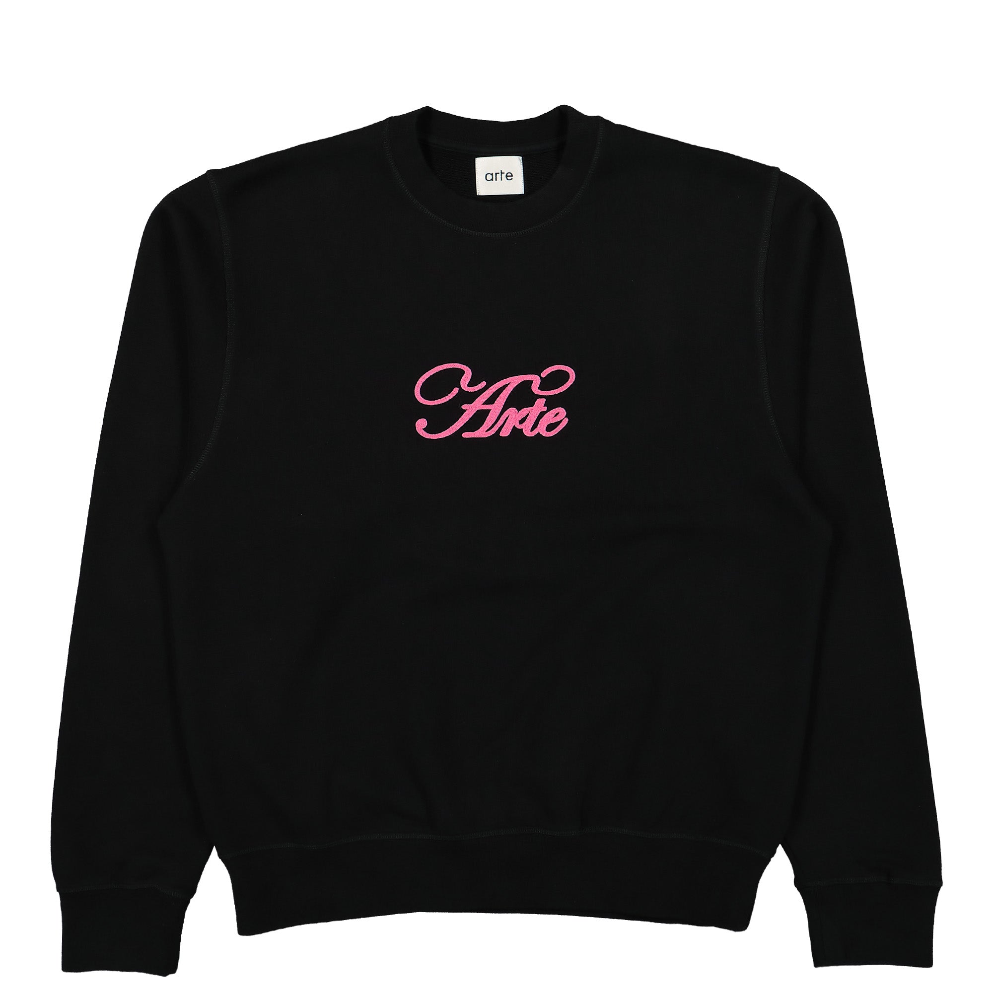 Arte Antwerp® Logo Crewneck Sweatshirt black - yKumvBnN