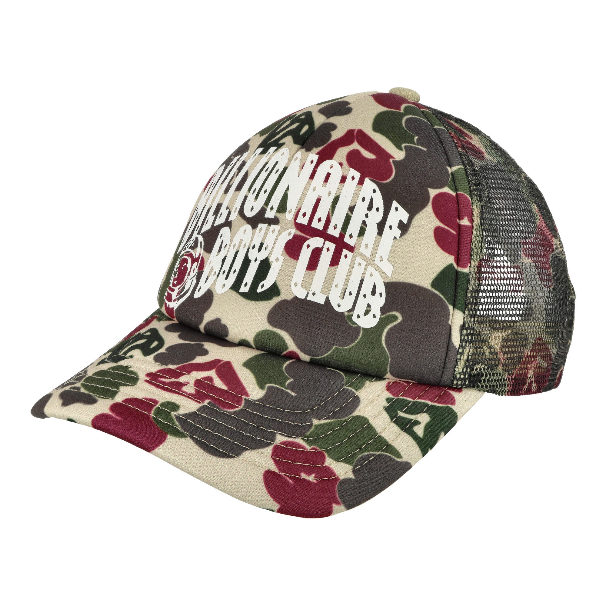 Billionaire Boys Club® Duck Camo Arch Logo Trucker Cap multicolored - wry5ZpSc