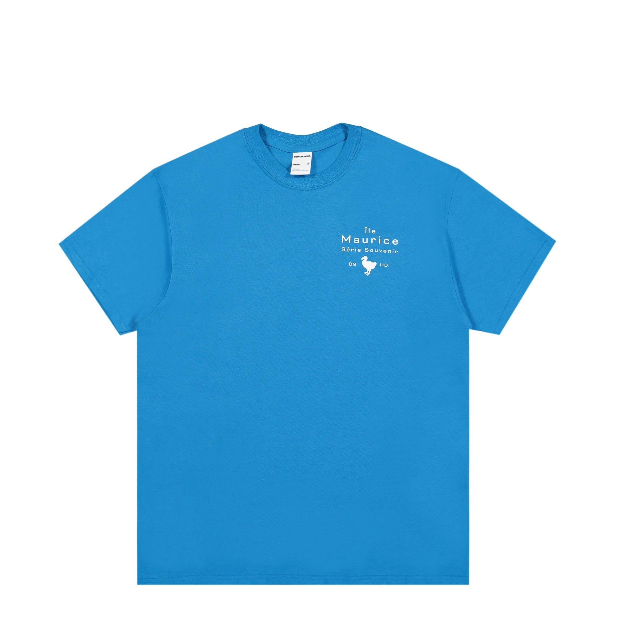 Beinghunted® Île Maurice Bureau de Poste T-Shirt blue - t6DFEkBb