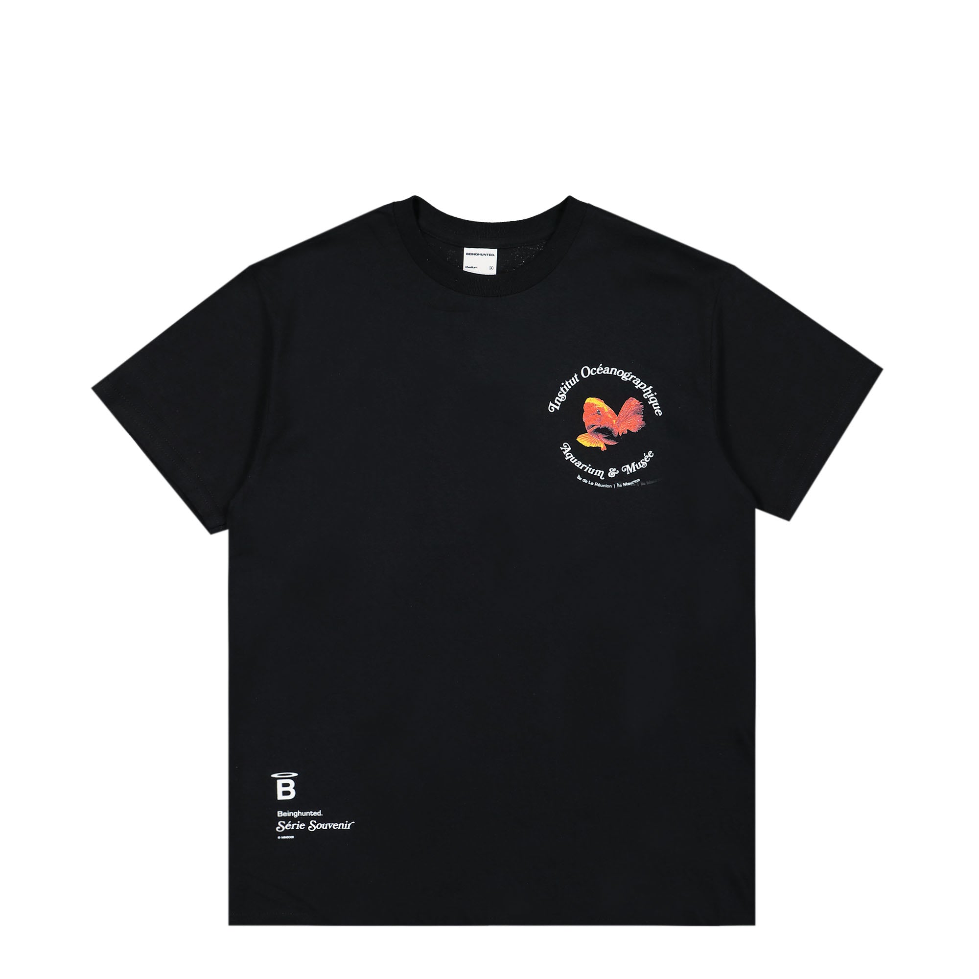 Beinghunted® Maurice Aquarium T-Shirt black - 6RG6Ohzf