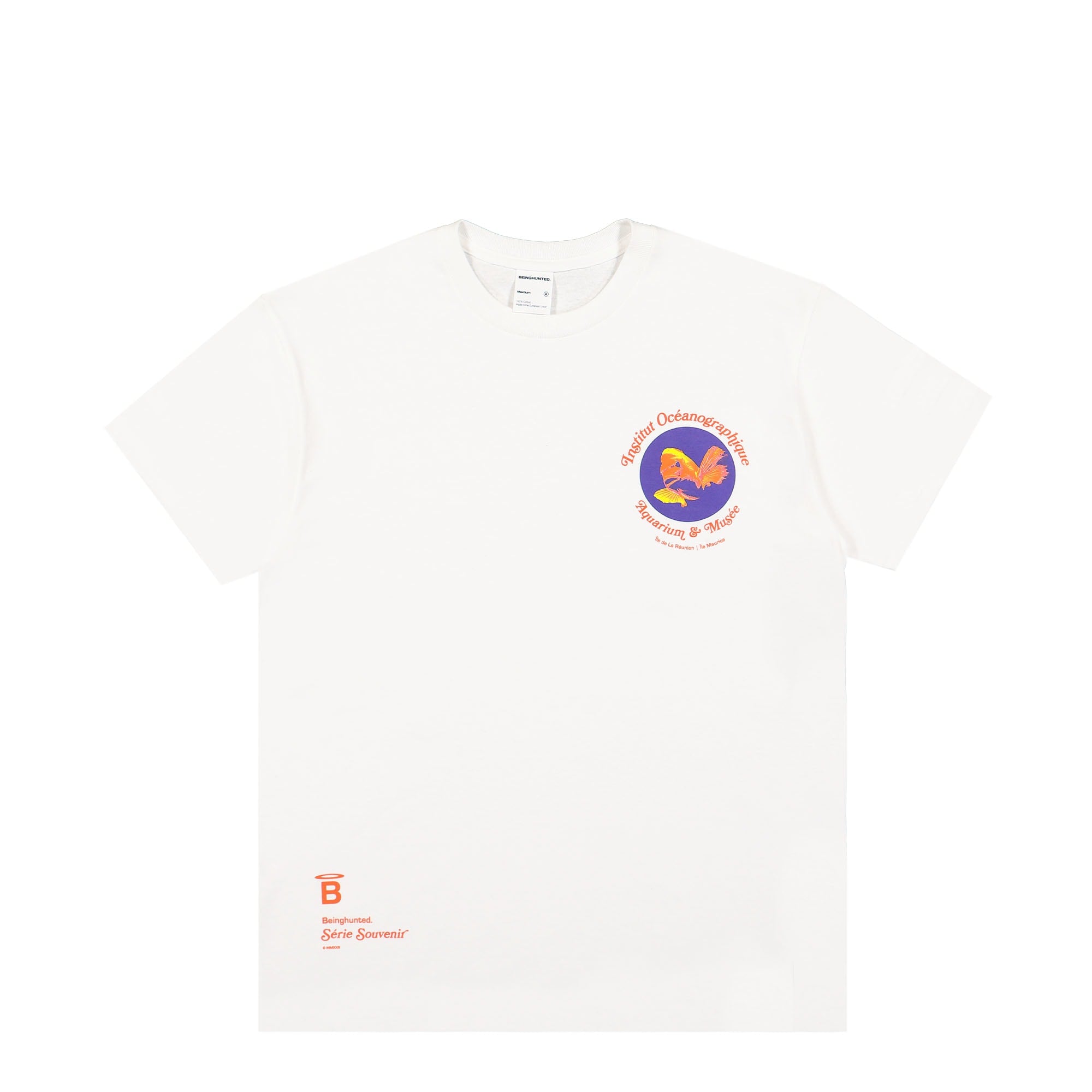 Beinghunted® Maurice Aquarium T-Shirt white - IWnDvV4U