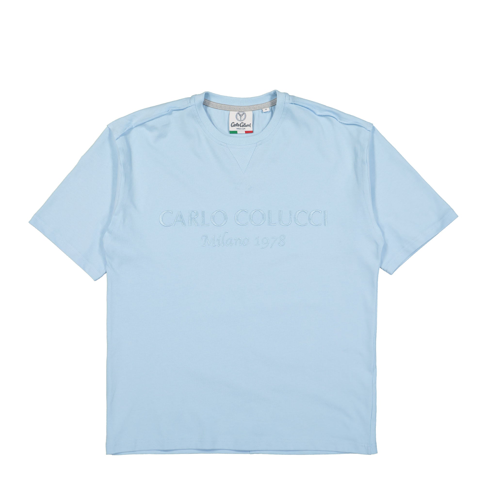 Carlo Colucci® Oversize T-Shirt blue - FceoylJr