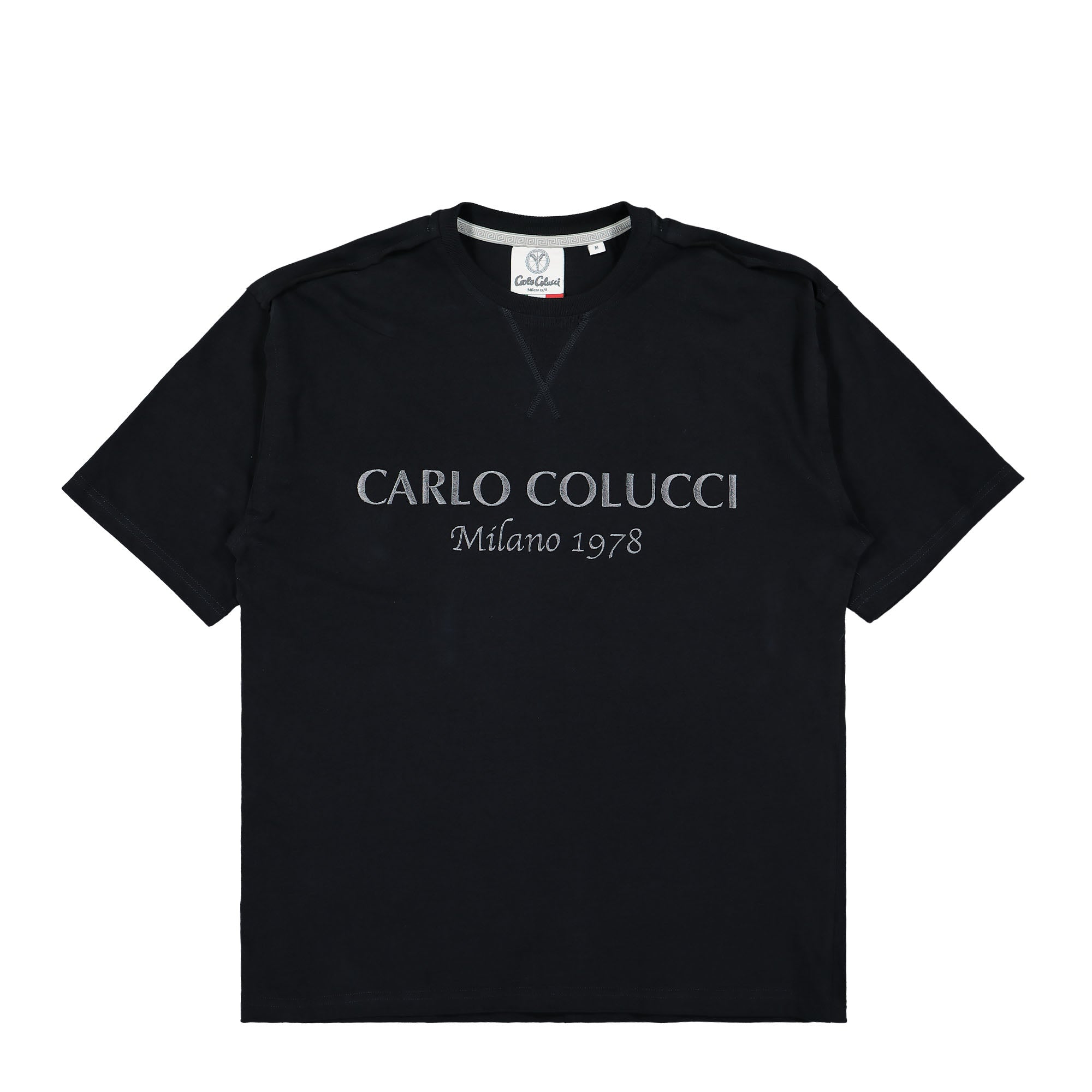 Carlo Colucci® Oversize T-Shirt black - s6w0SS33