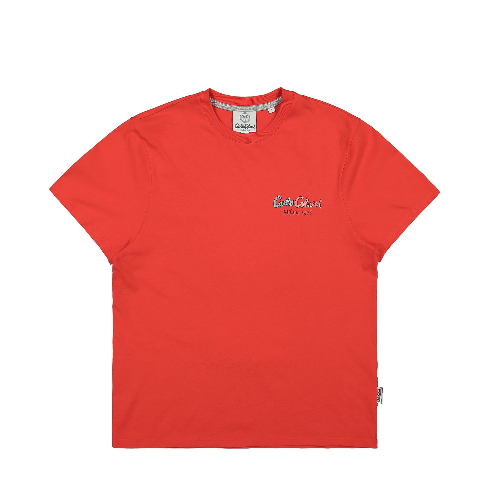 Carlo Colucci® T-Shirt red - 5ucPASpV