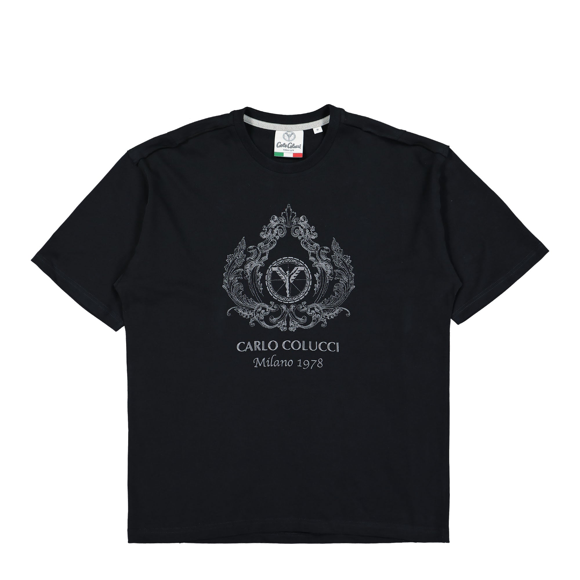 Carlo Colucci® Oversize T-Shirt black - 0AbqZWLv