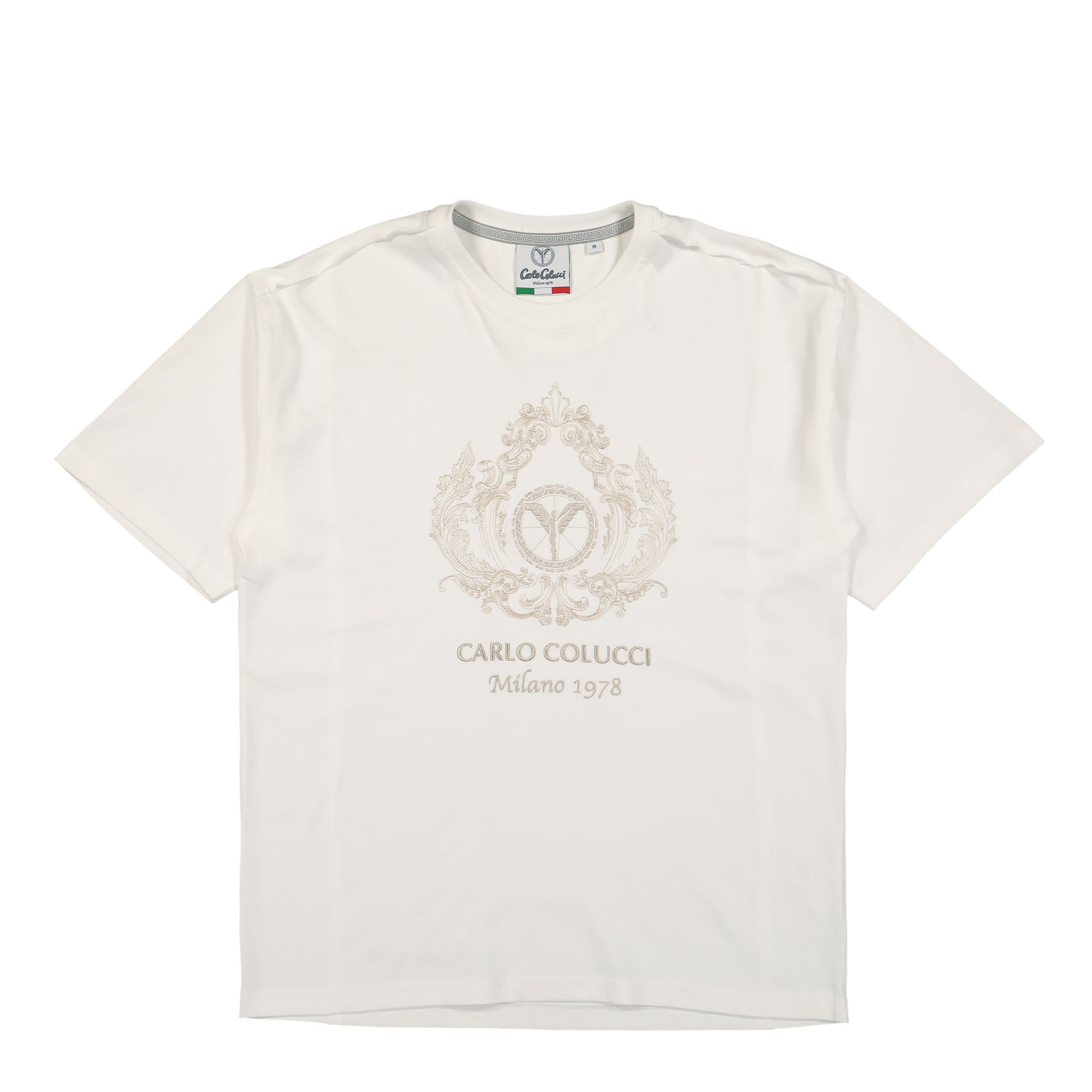 Carlo Colucci® Oversize T-Shirt white - rdXoxGzy