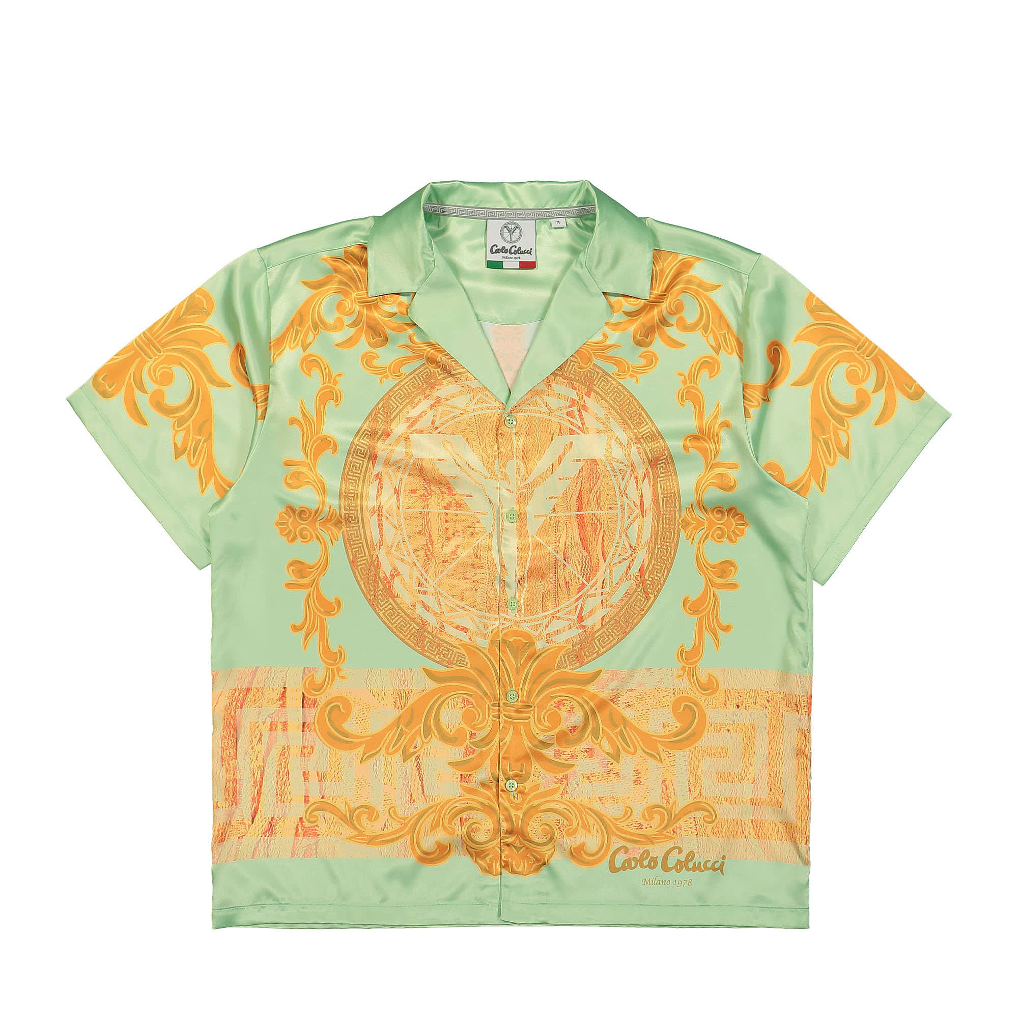 Carlo Colucci® Shirt green - wTjmbobx