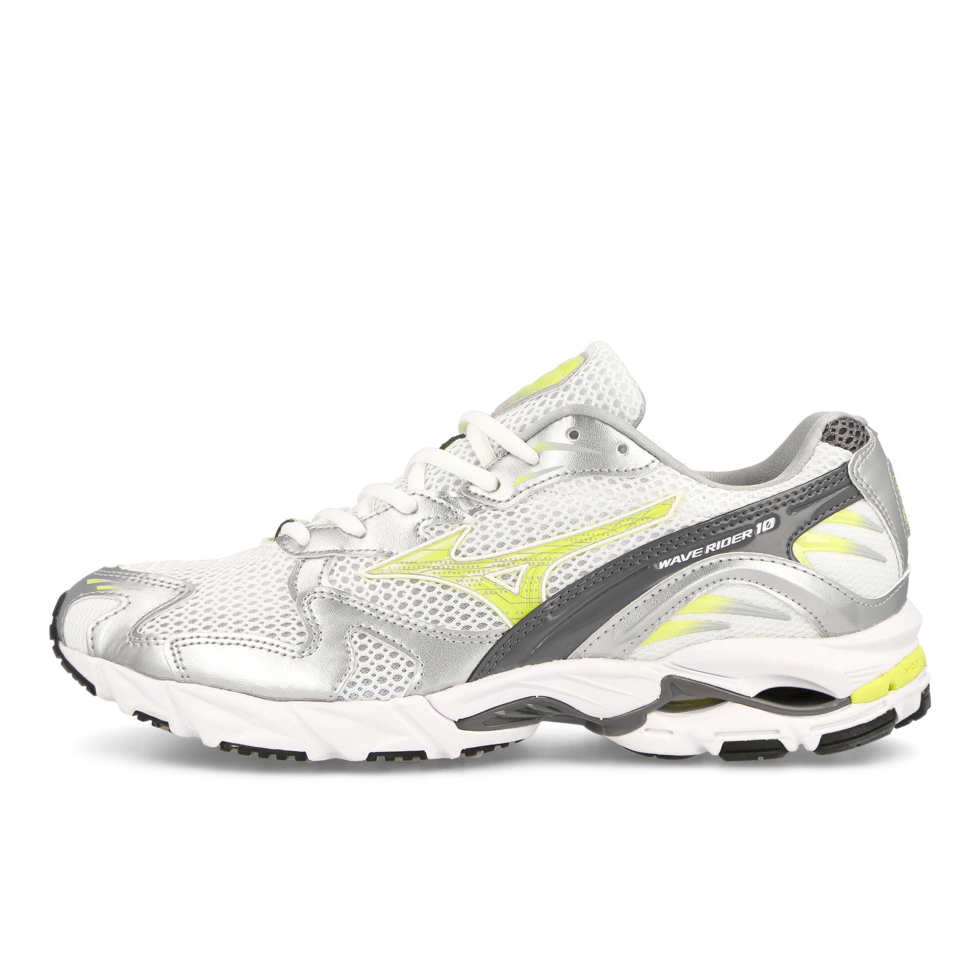 Mizuno® Wave Rider 10 gray / silver / yellow - x8T8kCkm