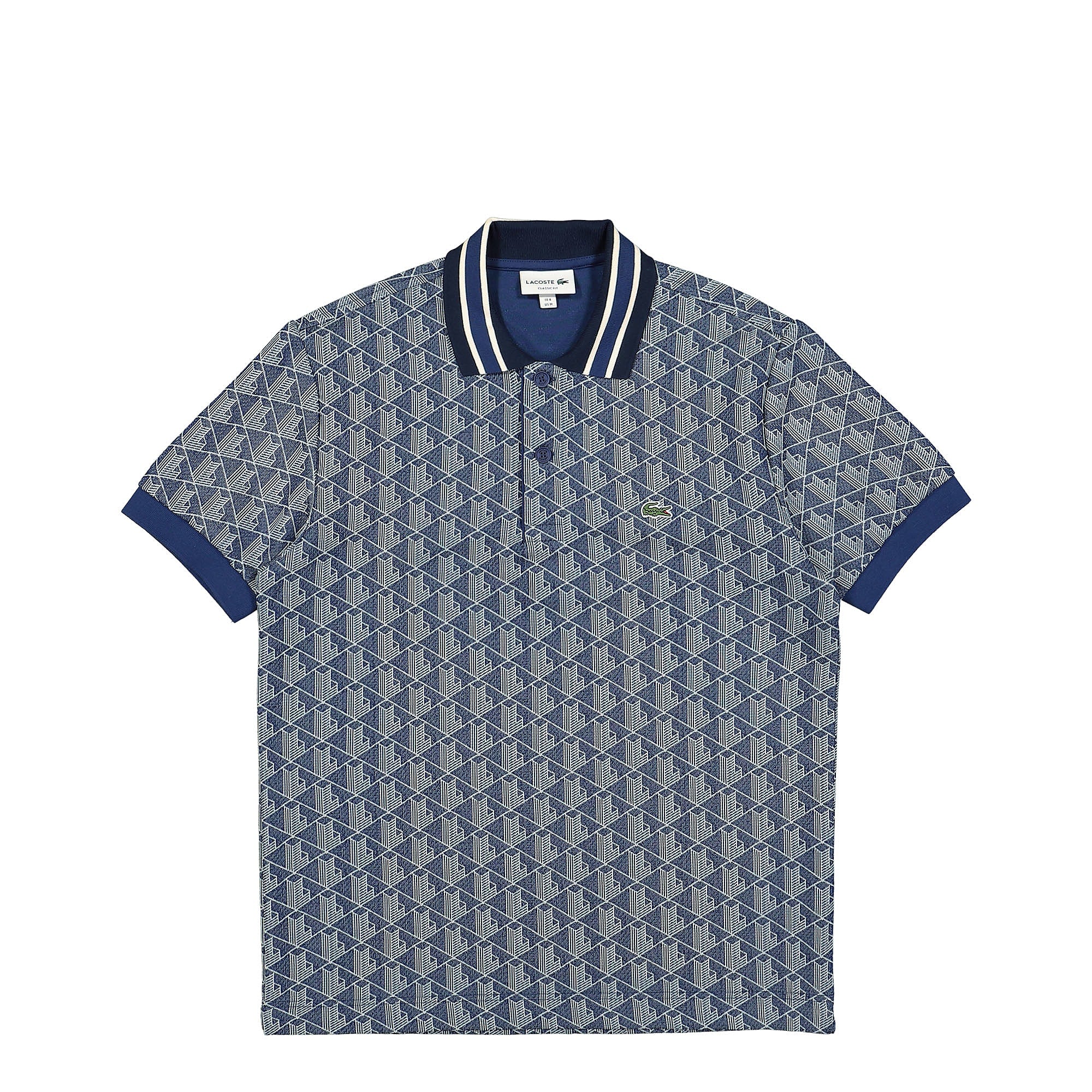 Lacoste® Paris Jacquard Monogram Poloshirt blue - MSmWx6bT