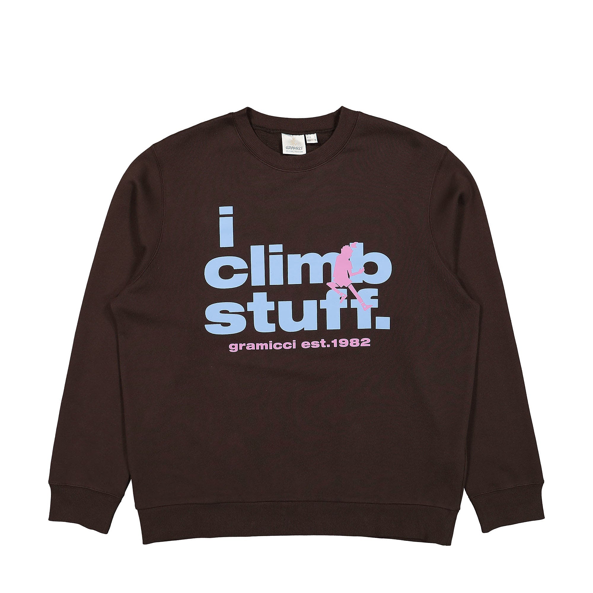 Gramicci® I Climb Stuff Sweatshirt brown - ukehY1OP