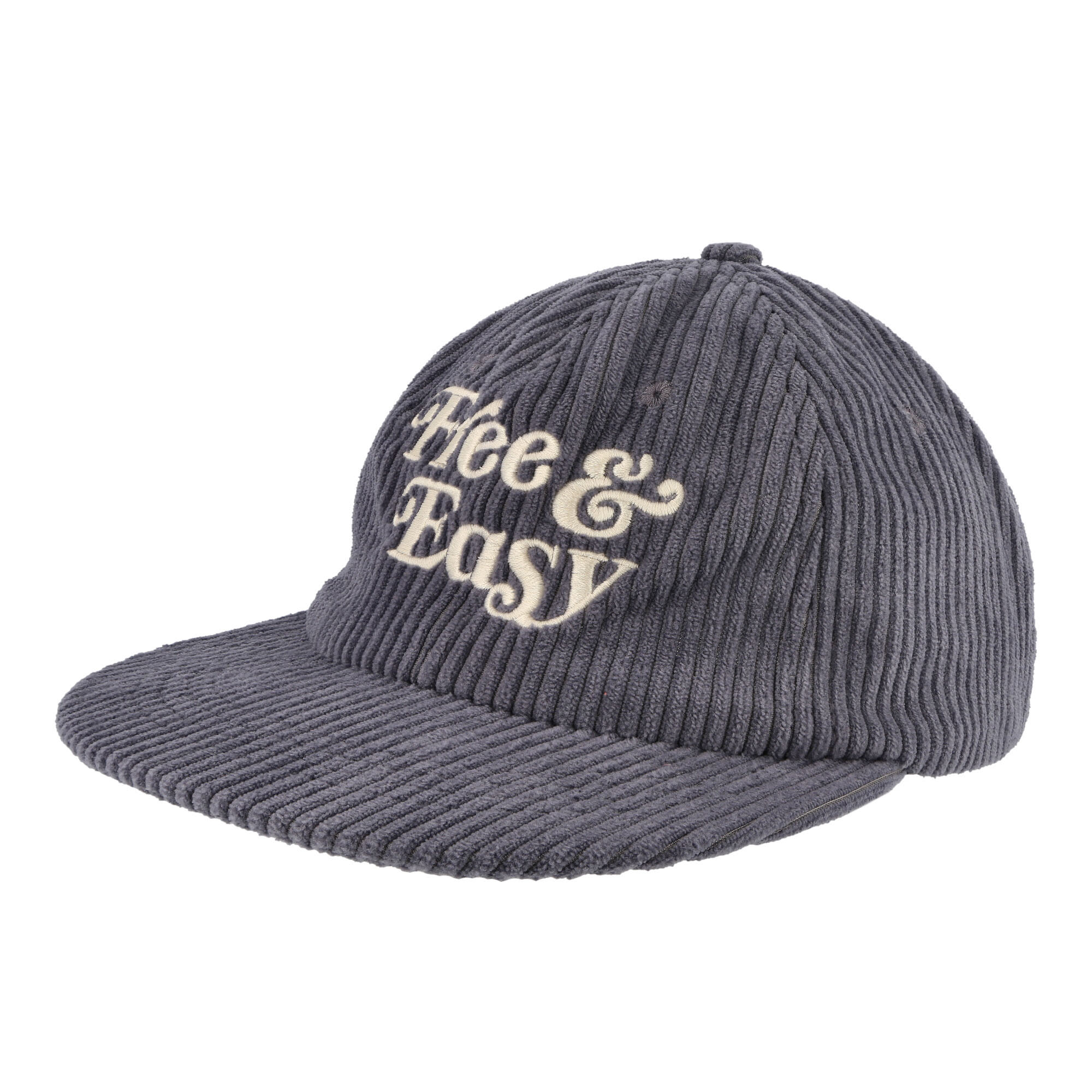 Free & Easy® Fat Corduroy Hat gray - DgTtSult