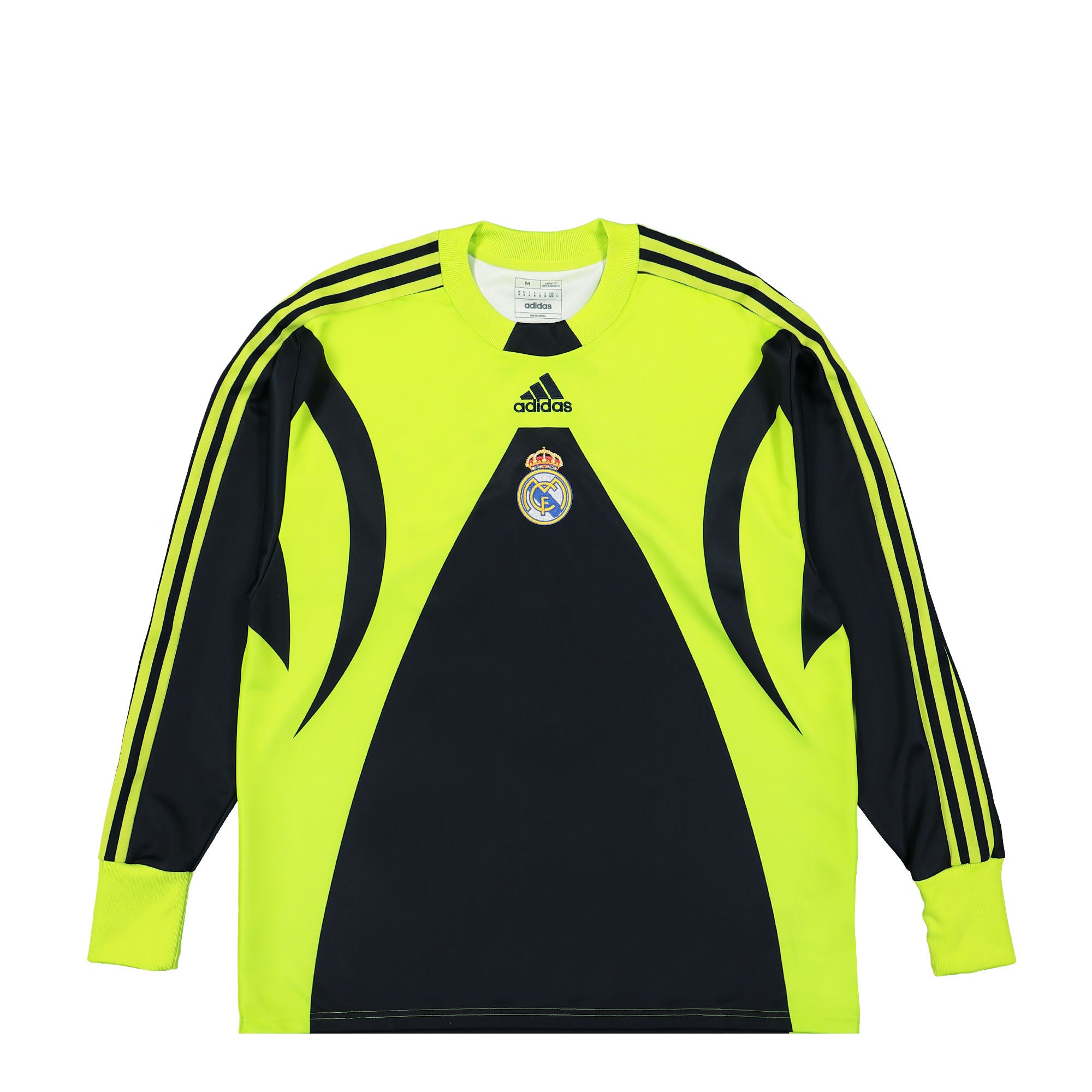 adidas® Real Madrid Icon Goalkeeper Jersey multicolored / black / yellow - xyyXBiJV