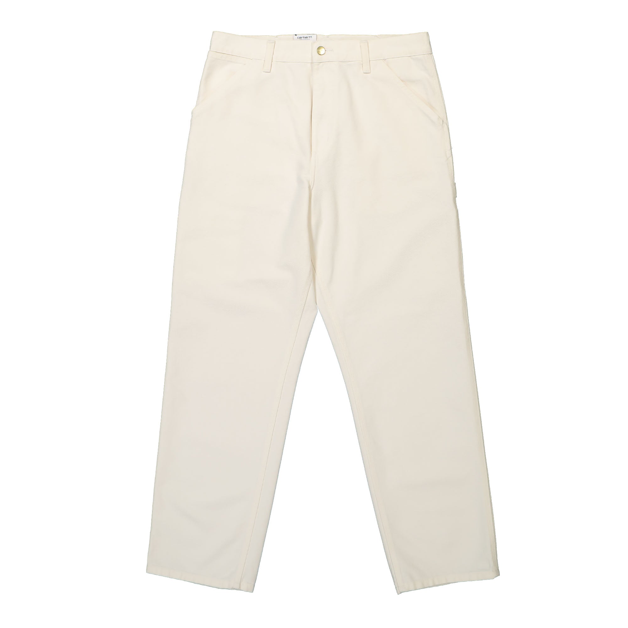 Carhartt WIP® Single Knee Pant Dearborn white - DGytiECZ