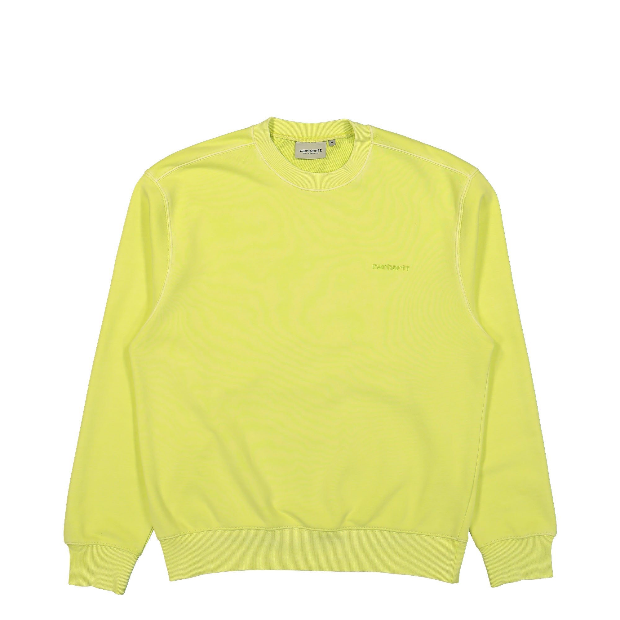 Carhartt WIP® Duster Script Sweat yellow - KlTHfOSY