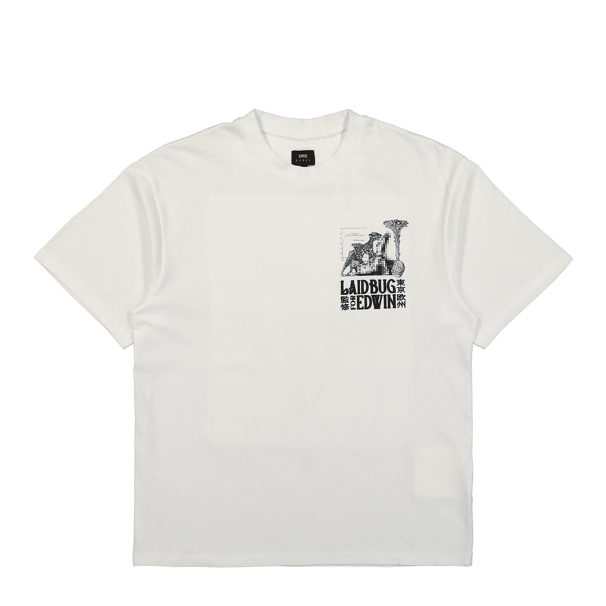 Edwin® Yusuke Isao T-Shirt white - 3ejJlBMH