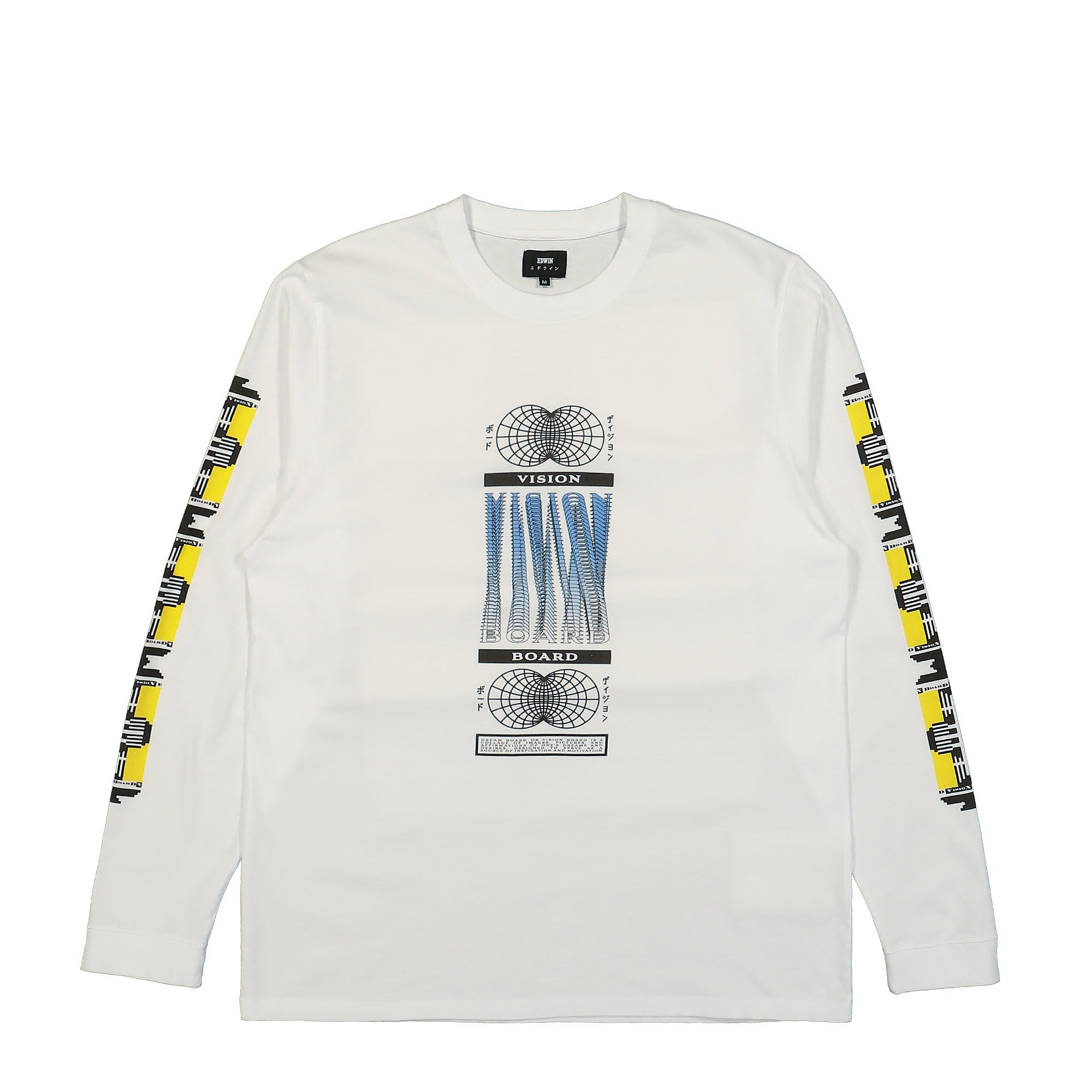 Edwin® Vision Board LS T-Shirt white - UOkHMNGL