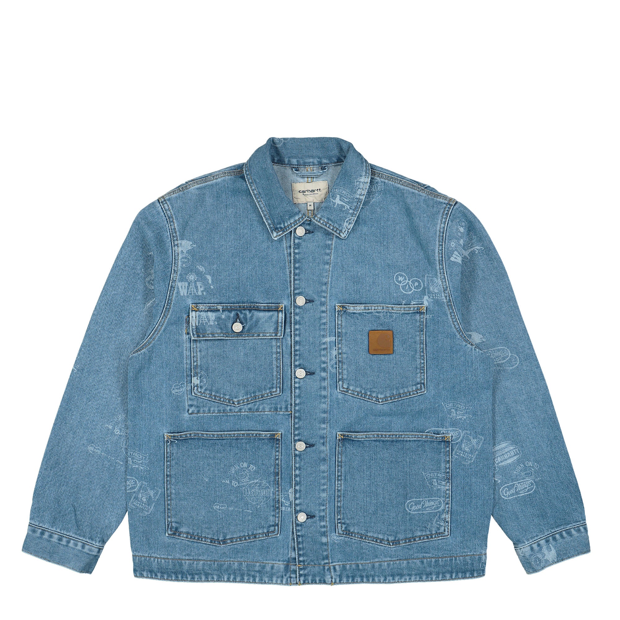 Carhartt WIP® Stamp Jacket Maitland blue - 6NDx8S0p