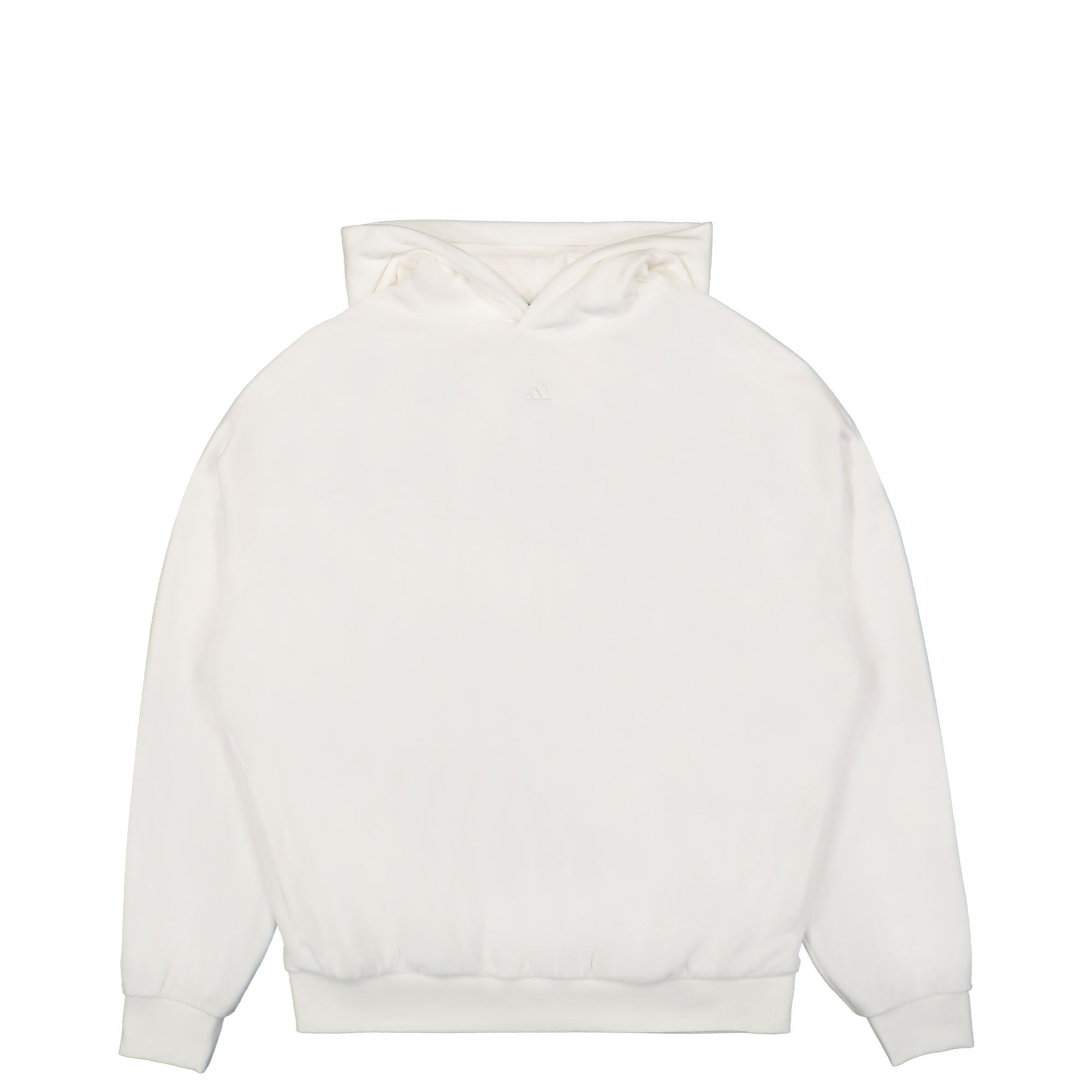 adidas® Basketball Velour Hoodie white - G17JcFZL