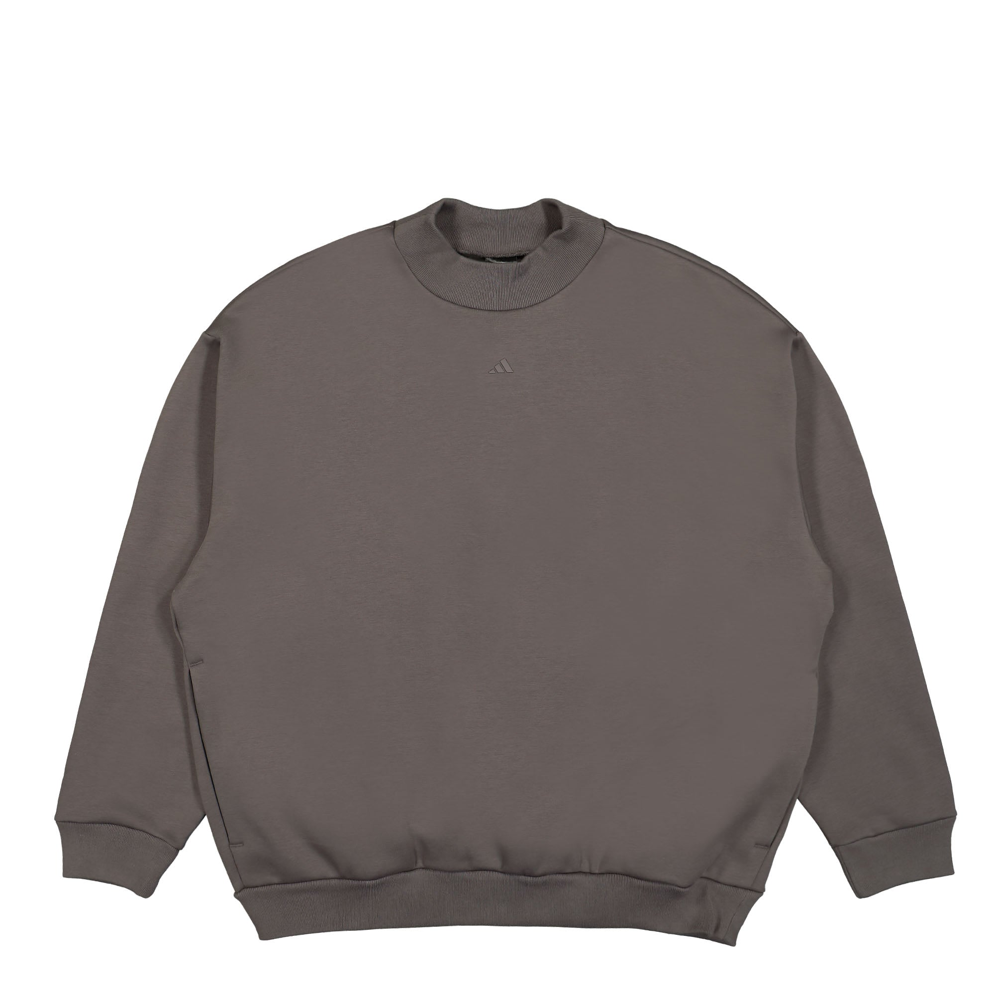 adidas® One Basketball Fleece Crew brown - RaufS5k1