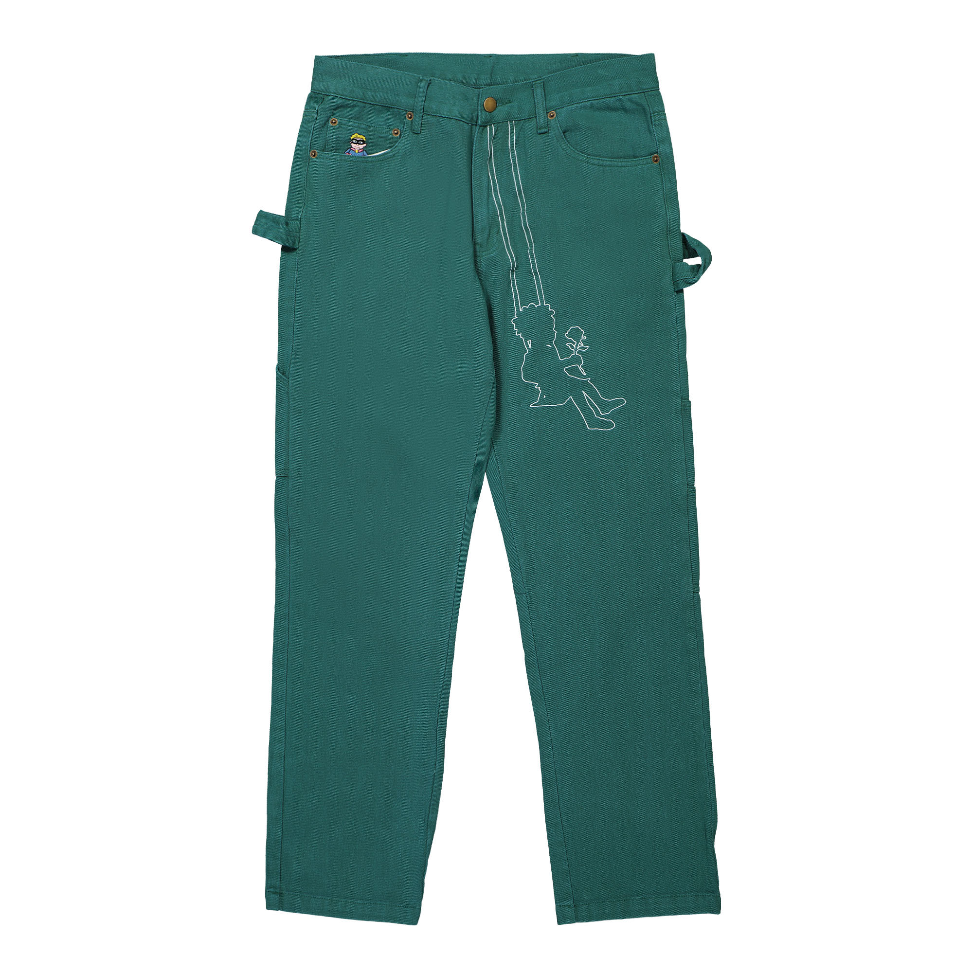 Kidsuper Studios® Swingset Cord Pant green - v44CTXEJ