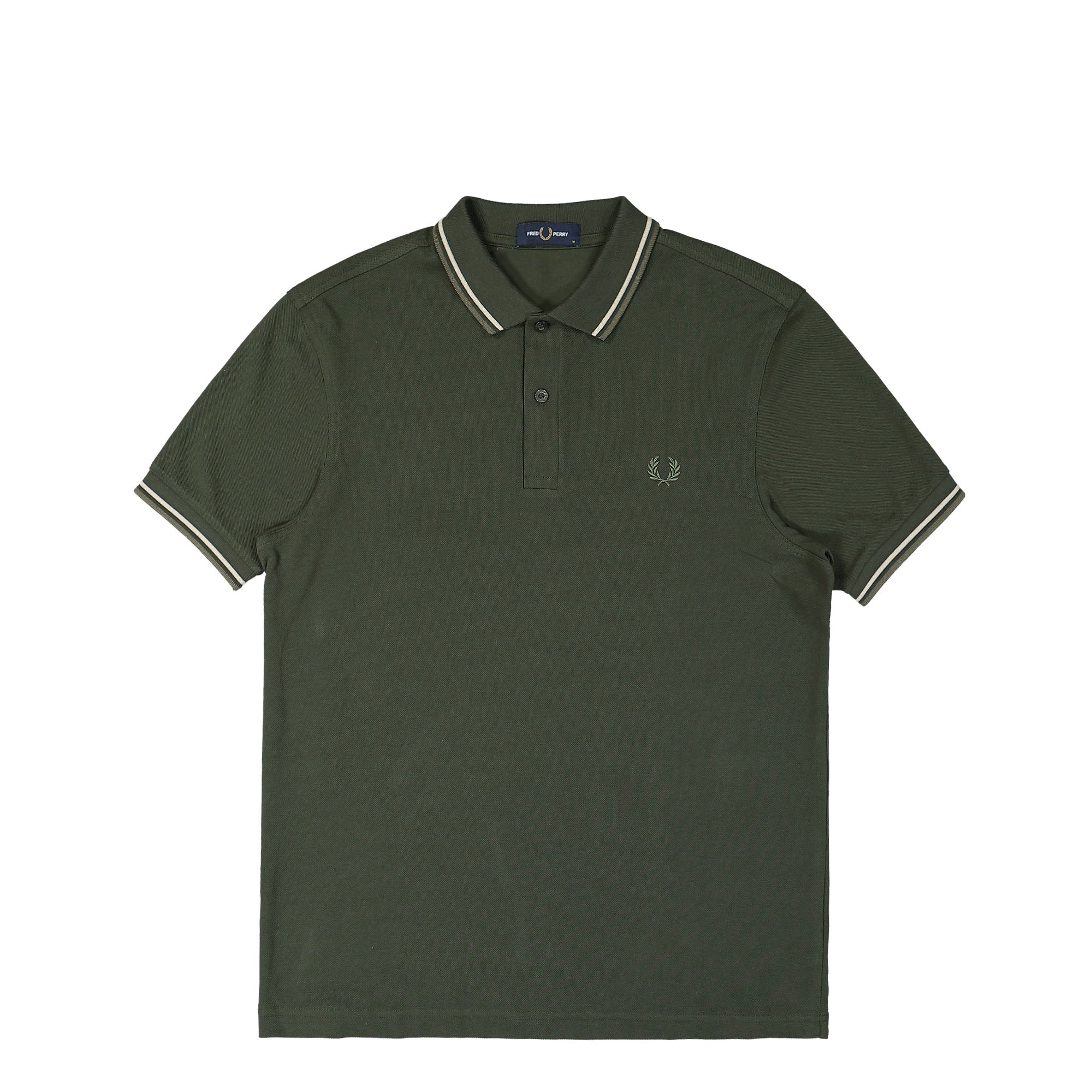 Fred Perry® The Twin Tipped FP Shirt green - TBUyHHq6