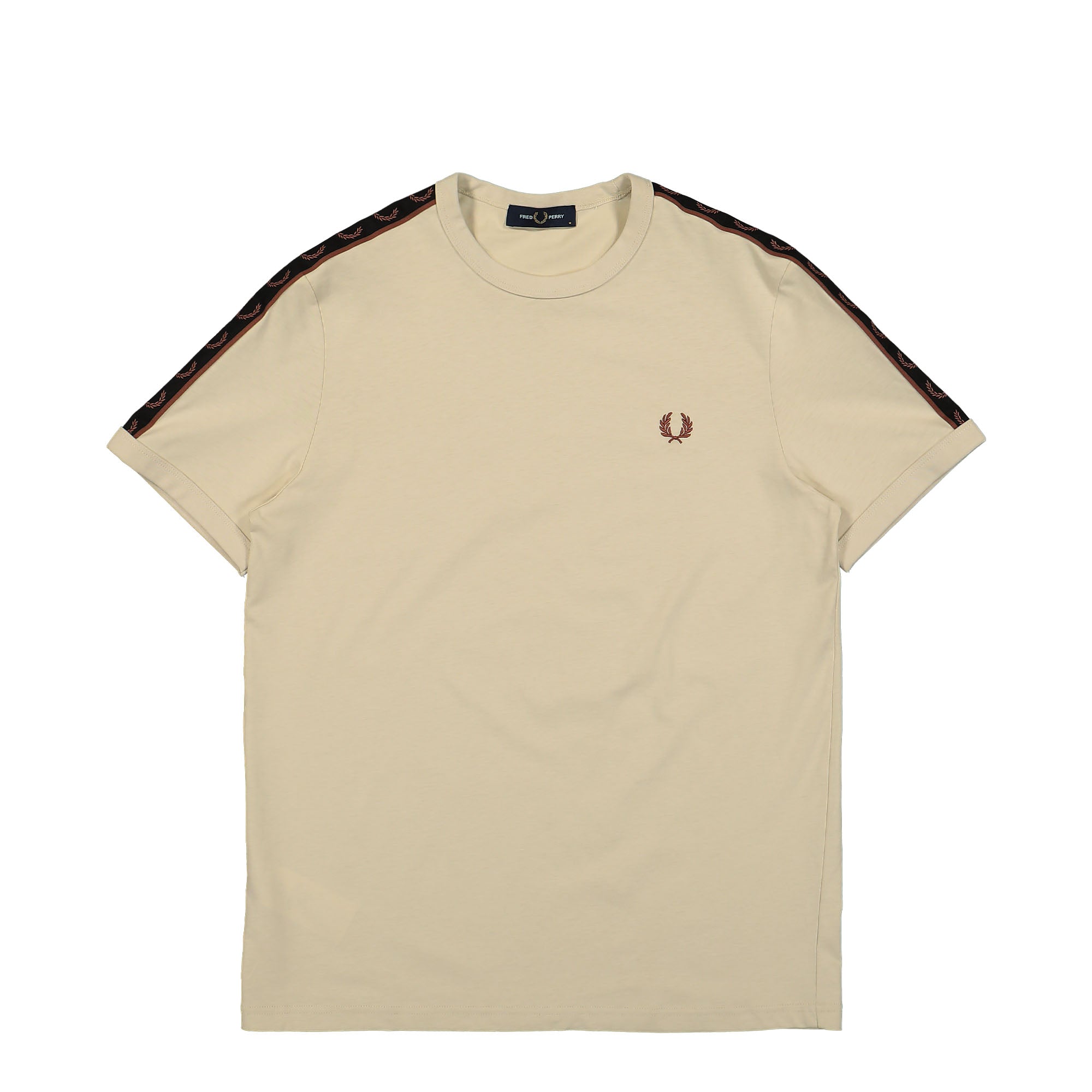 Fred Perry® Contrast Tape Ringer T-Shirt beige - VSHZwSJl