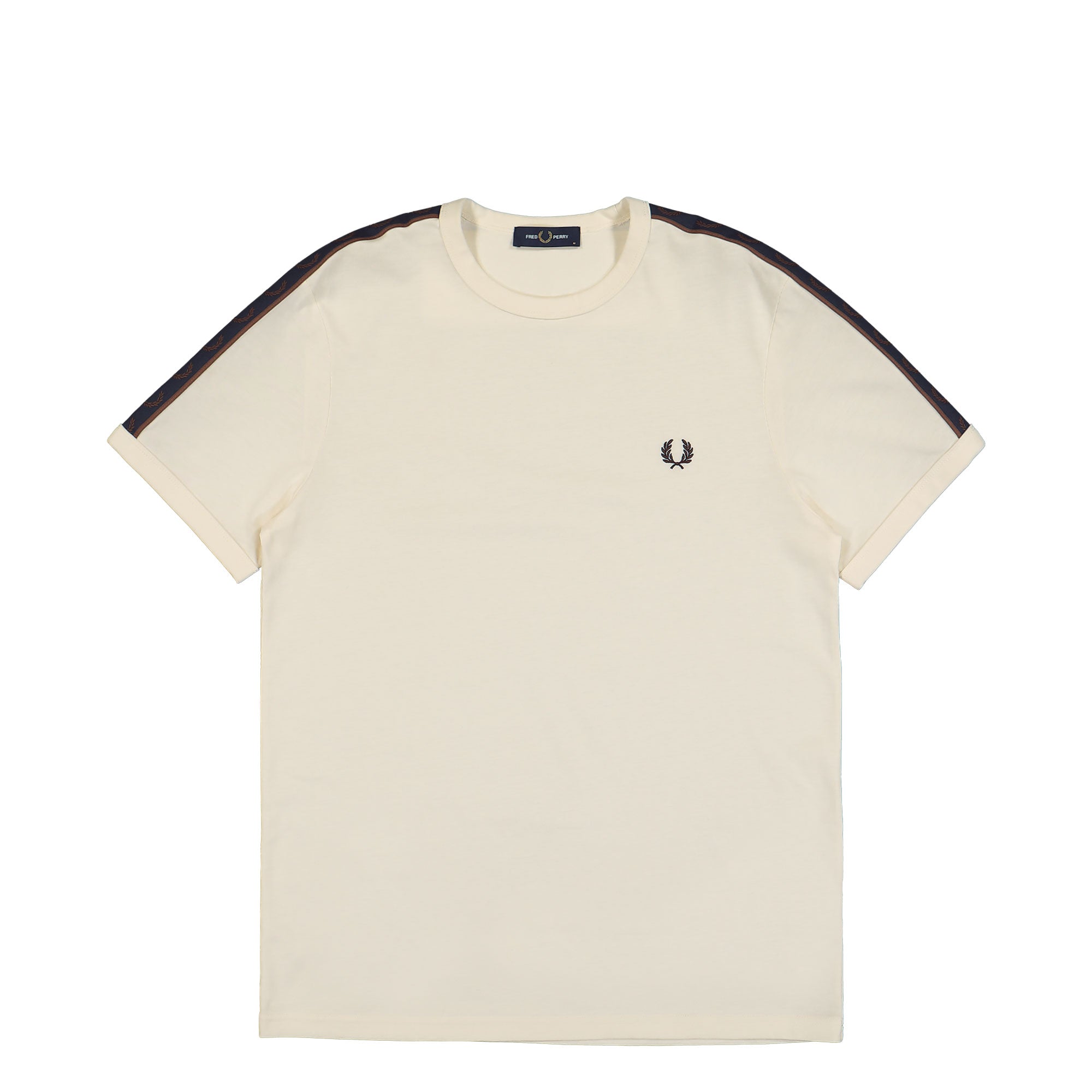 Fred Perry® Contrast Tape Ringer T-Shirt beige - vj9Qd28s