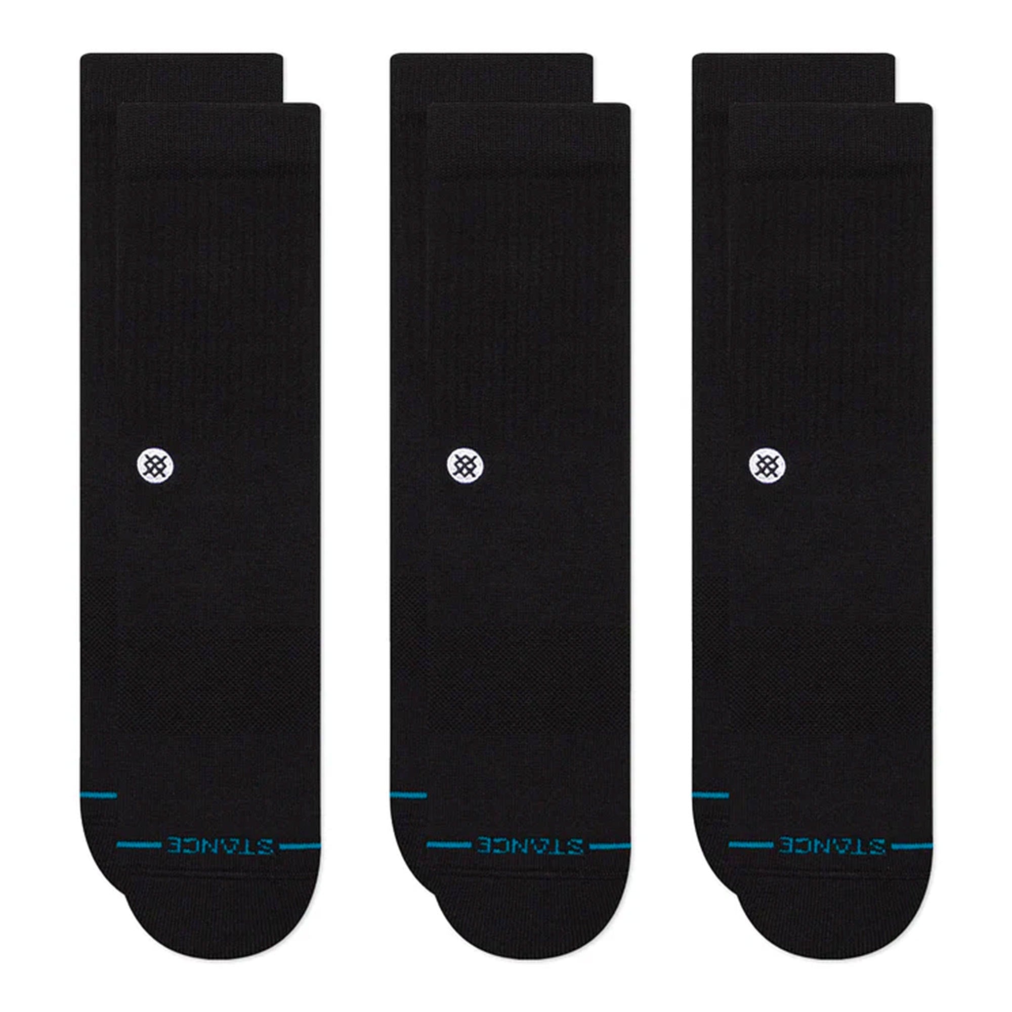 Stance® Icon 3 Pack Socks black - 2mFc7ant